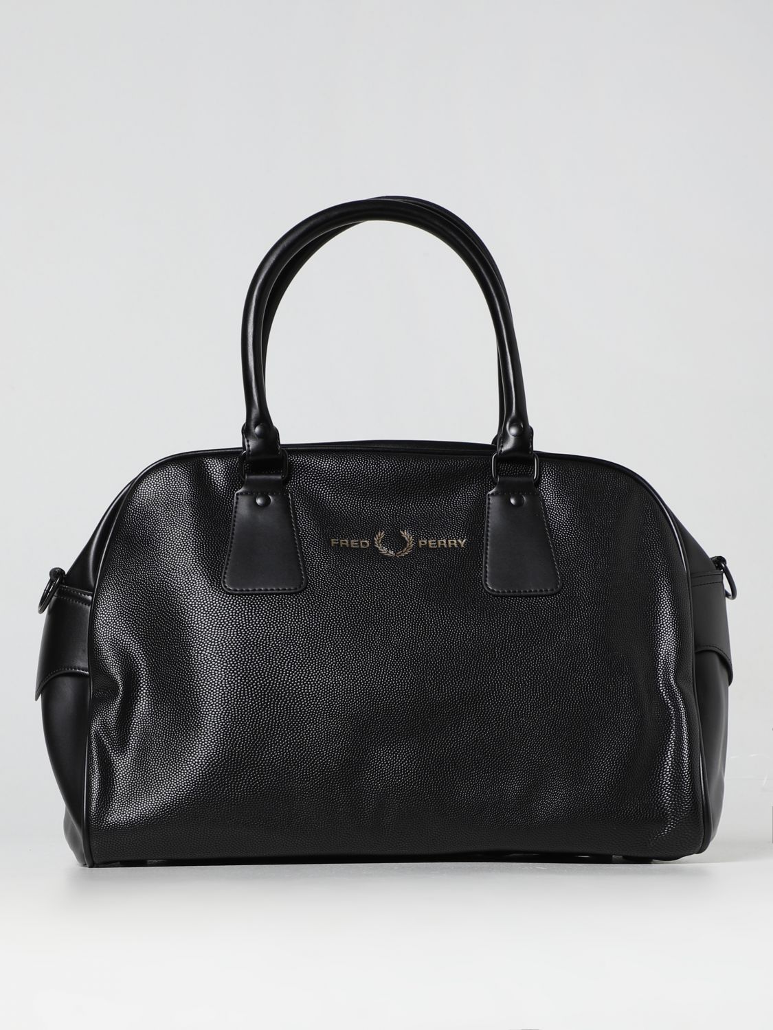 FRED PERRY: travel bag for man - Black | Fred Perry travel bag L4224 ...
