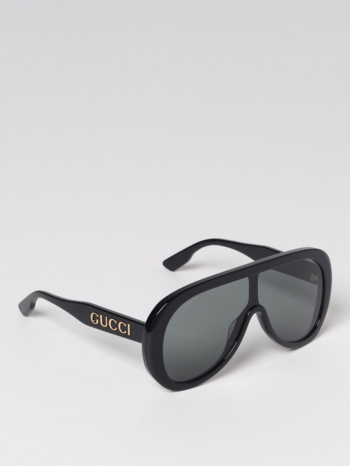 GUCCI: de sol para hombre, Negro | Gafas De Gucci GG1370S en línea en