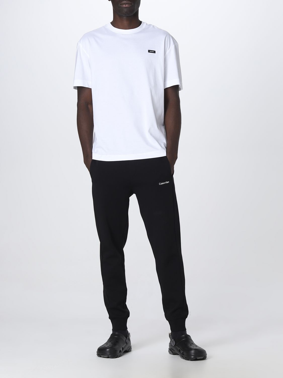 CALVIN KLEIN: for man - White | Calvin Klein t-shirt K10K110669 online on GIGLIO.COM