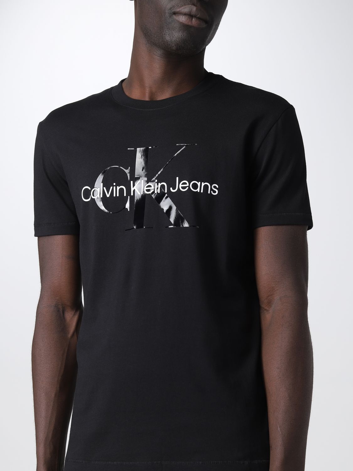 slidbane Mesterskab George Eliot CALVIN KLEIN JEANS: t-shirt for man - Black | Calvin Klein Jeans t-shirt  J30J320806 online on GIGLIO.COM