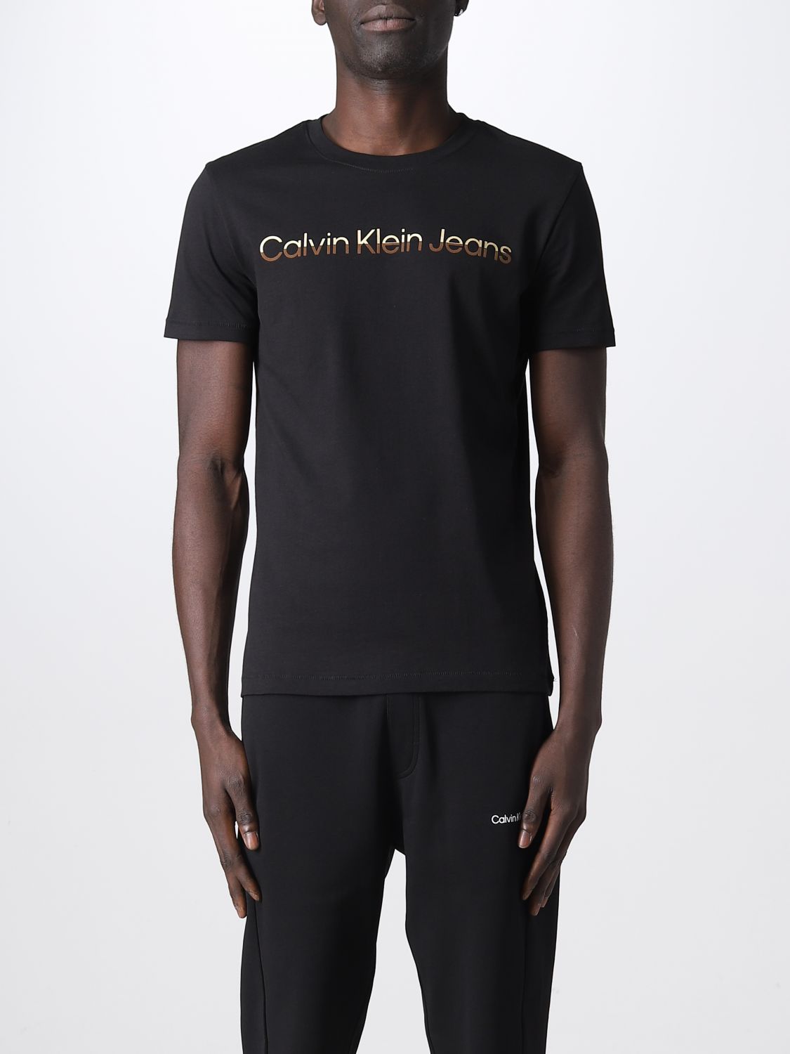 bilag mareridt ild CALVIN KLEIN JEANS: t-shirt for man - Black