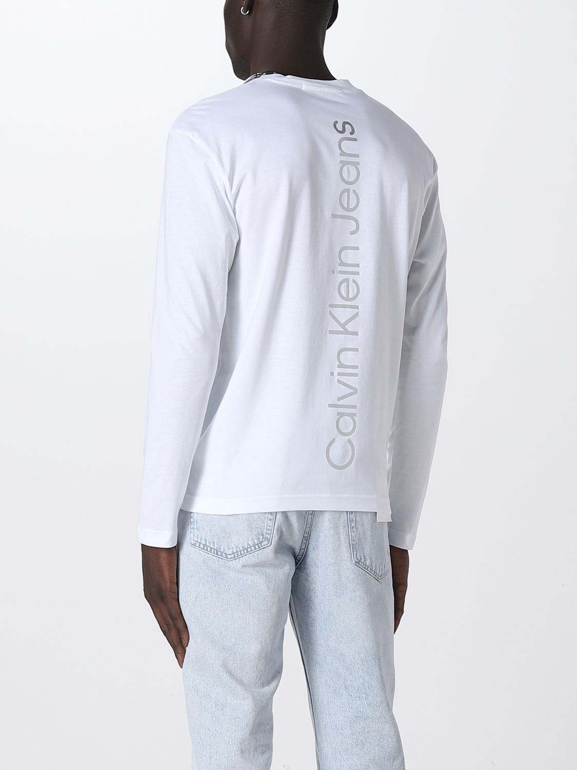 CALVIN KLEIN JEANS: t-shirt for man - White | Calvin Klein Jeans t-shirt  J30J322512 online on 