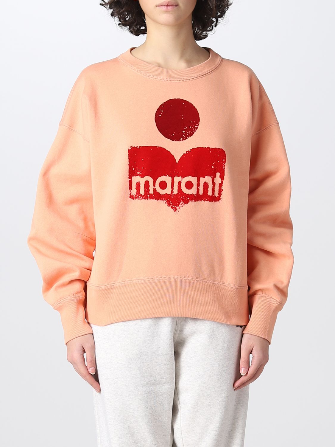 Isabel Marant Étoile Sweatshirt Isabel Marant Etoile Woman Color Orange