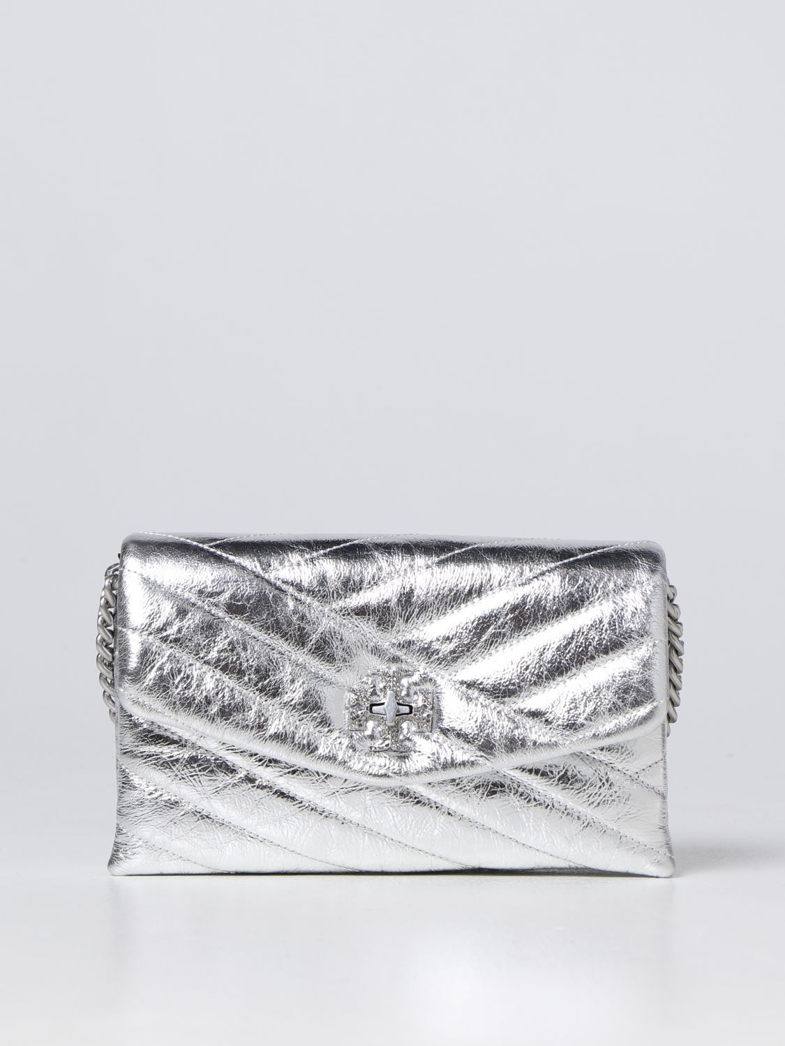 TORY BURCH: mini bag for woman - Silver | Tory Burch mini bag 142810 online  on 