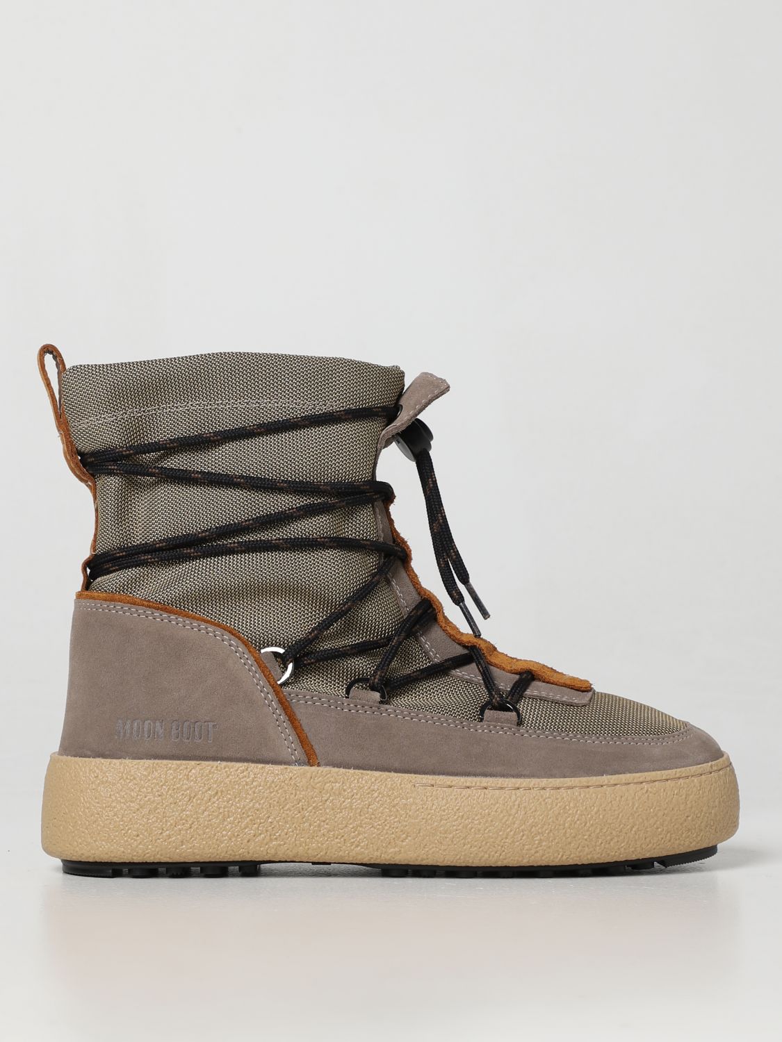 MOON BOOT: boots for man - Beige | Moon Boot boots 24400300 online on ...
