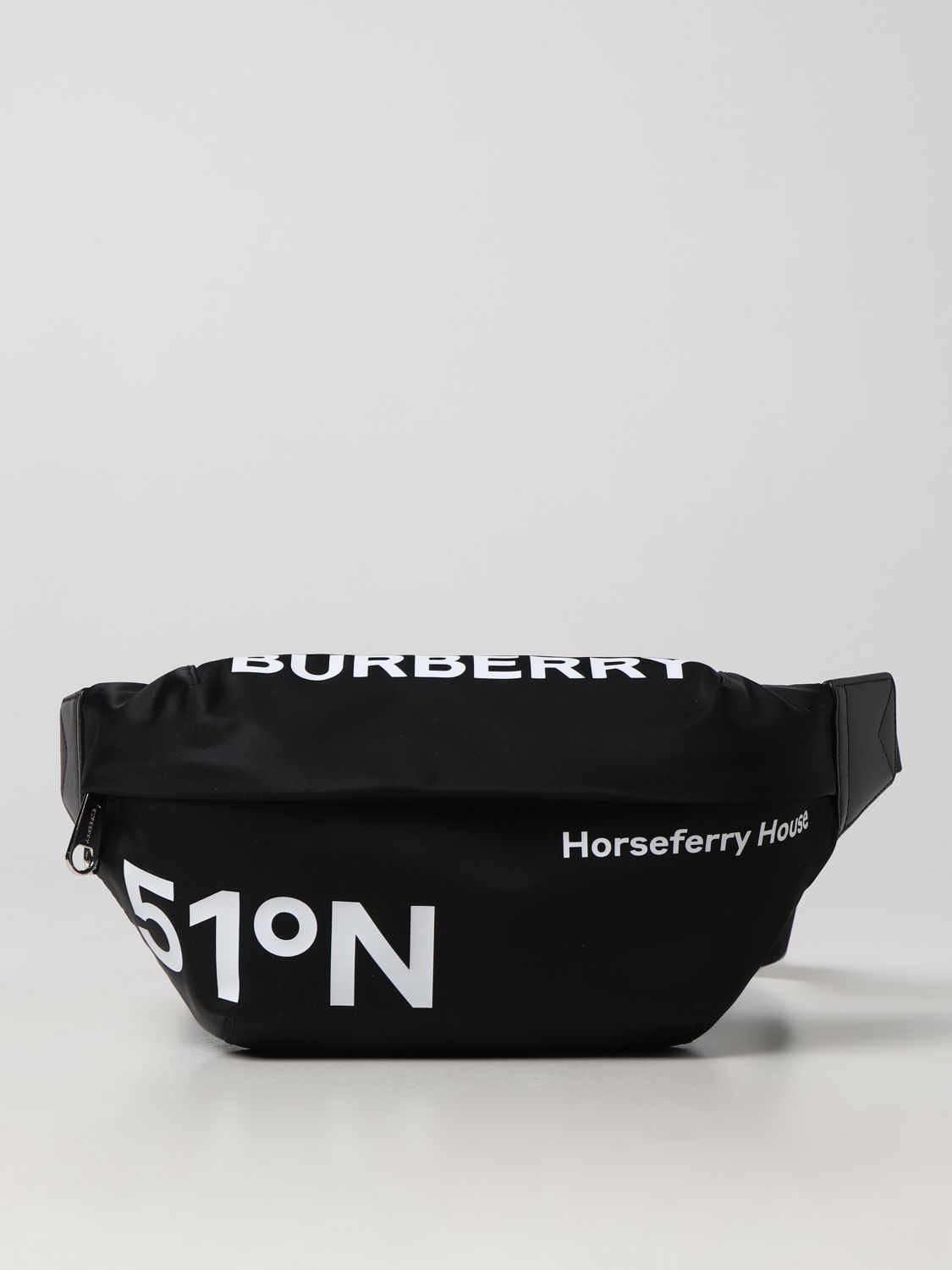 Burberry Logo Belt Bag in Black for Men