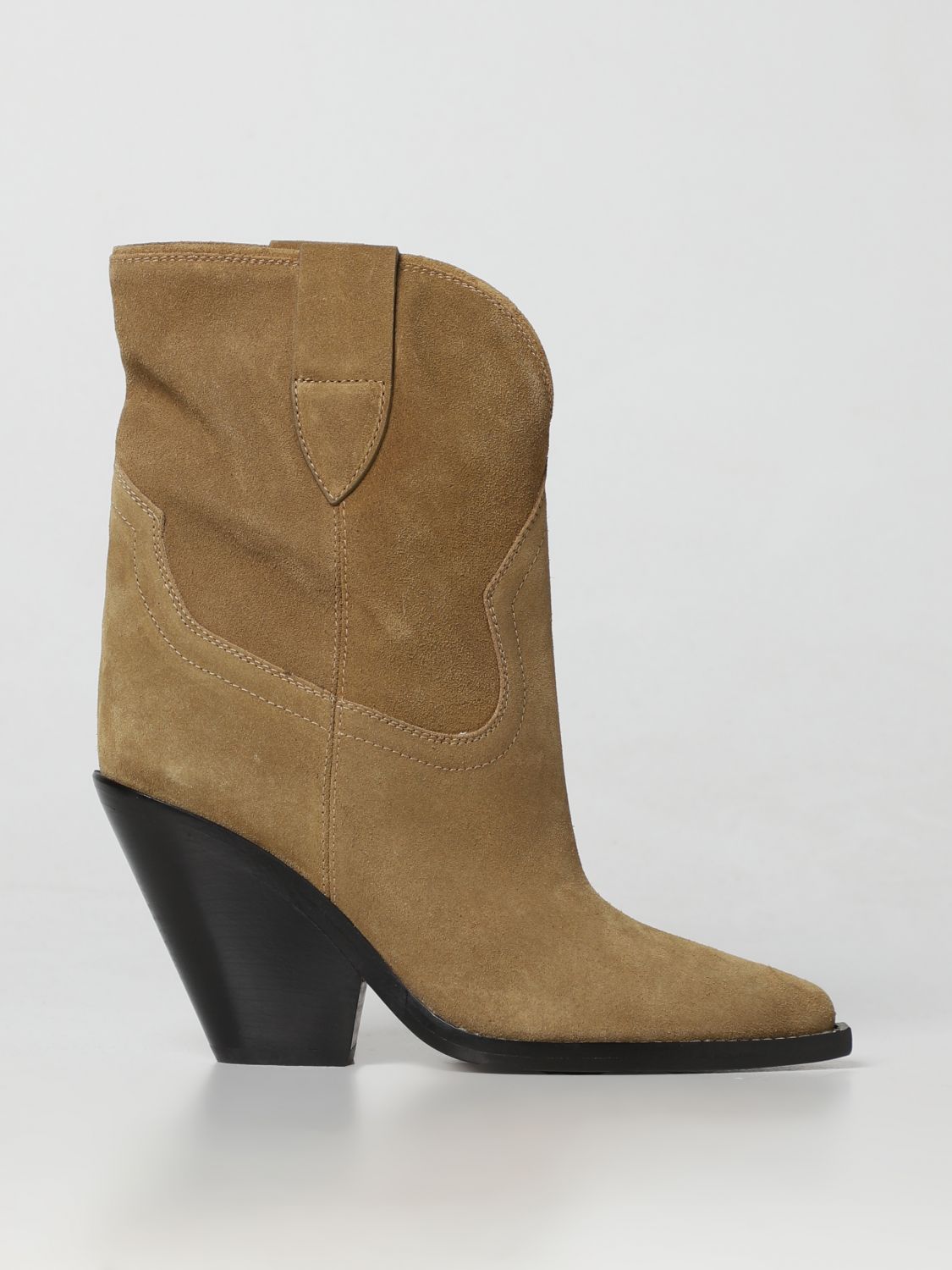 ISABEL MARANT: boots for woman - Blush Pink | Isabel Marant boots BO0004FAA1A07S online on
