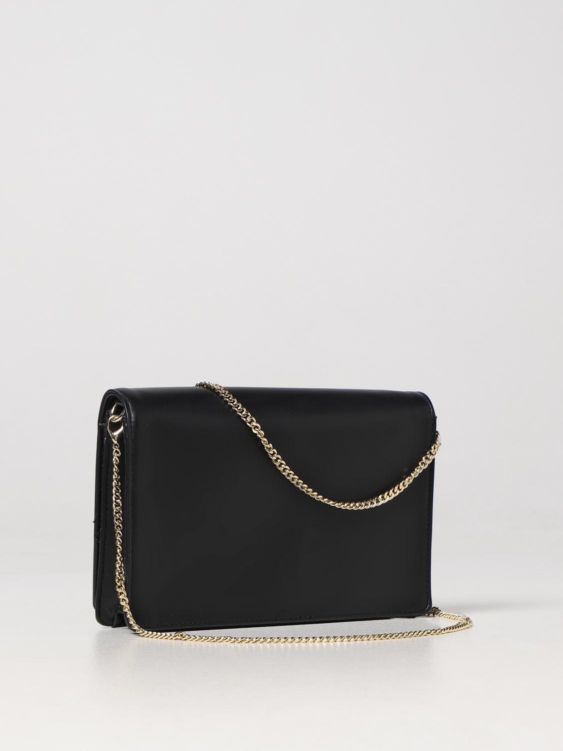 Borsa mini Love Moschino: Borsa wallet Love Moschino in pelle sintetica con logo nero 2