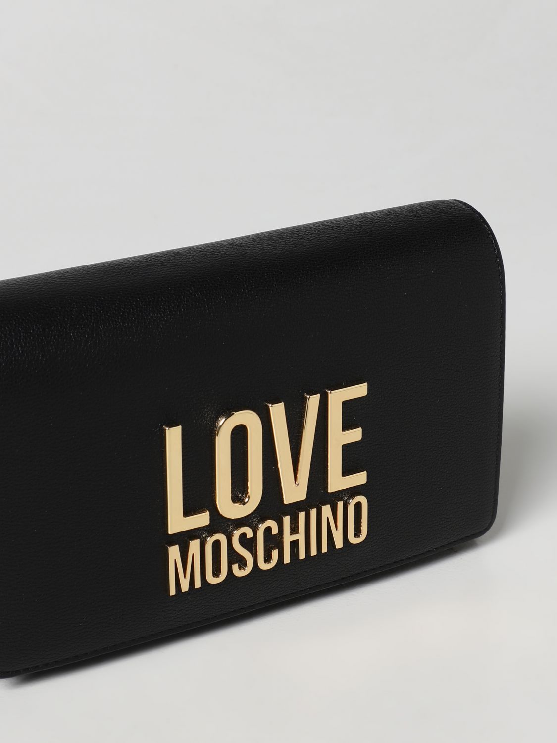 LOVE MOSCHINO: mini bag for woman - Black | Love Moschino mini bag ...