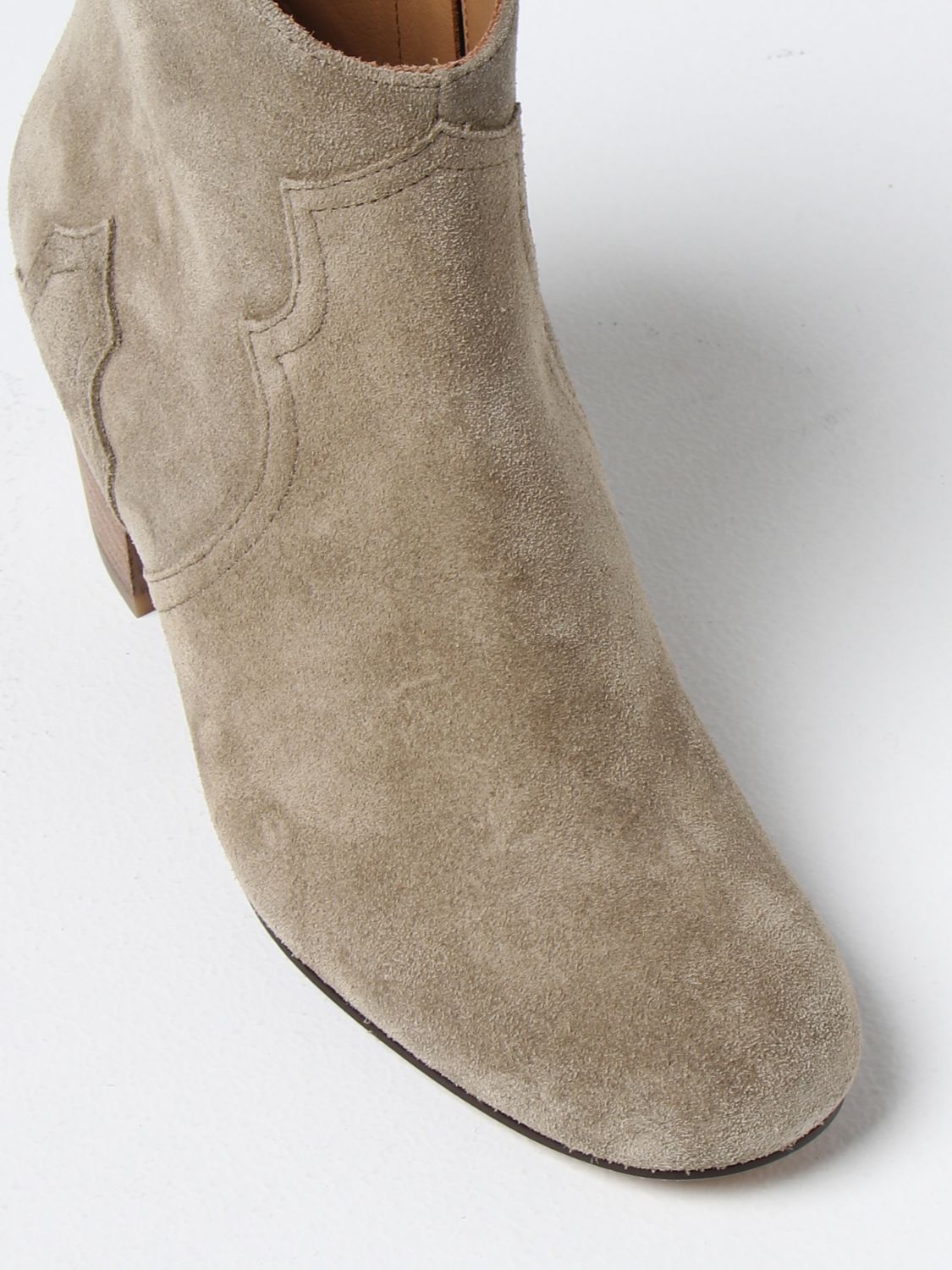 galblaas Vulkanisch sofa ISABEL MARANT: flat ankle boots for woman - Beige | Isabel Marant flat  ankle boots BO0001FAA1A01S online on GIGLIO.COM