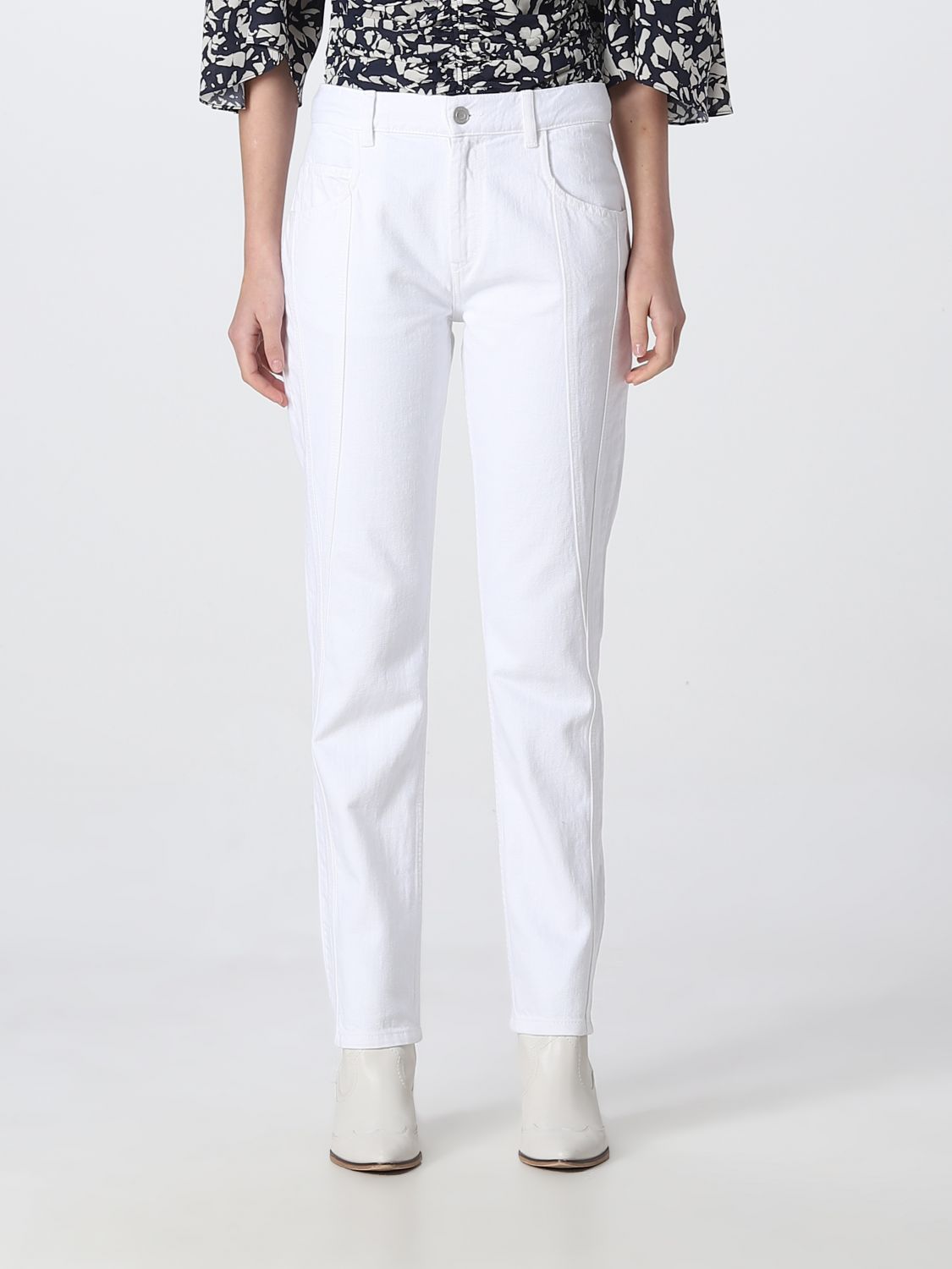 Isabel Marant Jeans  Woman In White