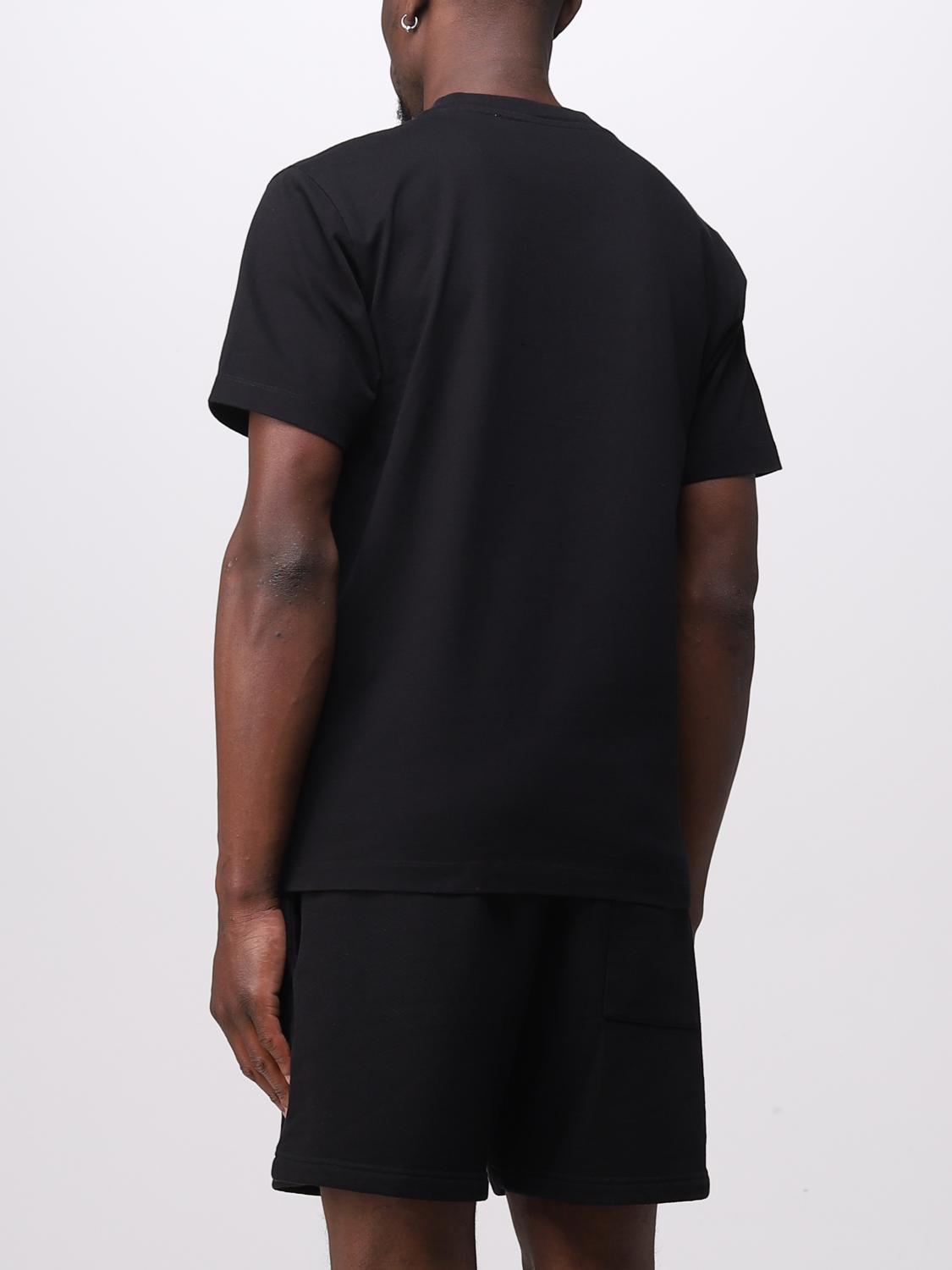 OFF-WHITE: t-shirt for man - Black | Off-White t-shirt OMAA027C99JER009 ...