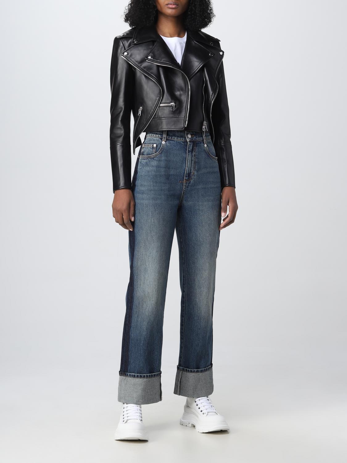 Jacke Alexander Mcqueen: Alexander Mcqueen Damen Jacke schwarz 2