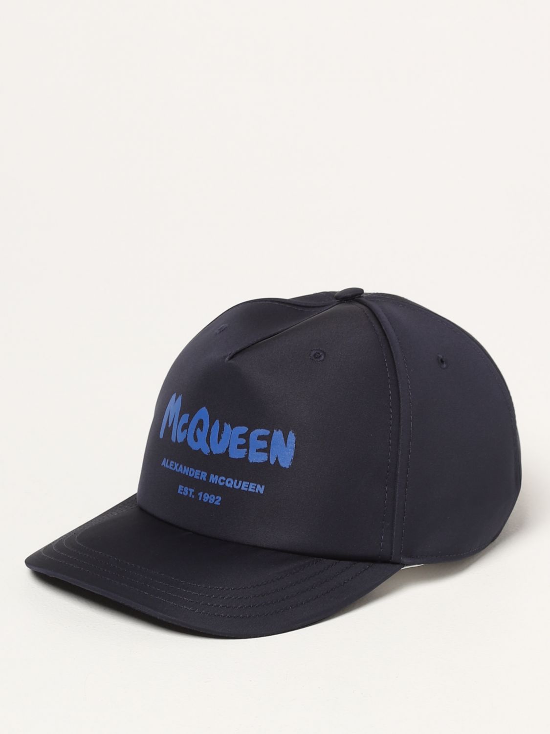 Hat ALEXANDER MCQUEEN Men colour Blue 1