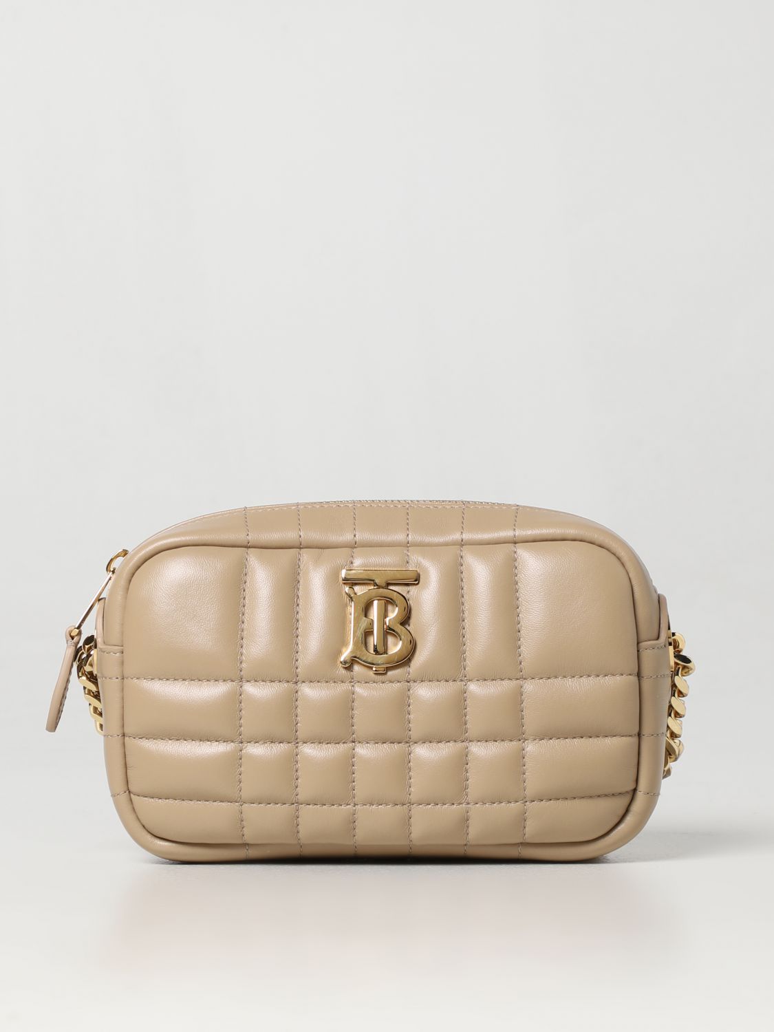 BURBERRY: Lola bag in quilted leather - Black  Burberry mini bag 8060836  online at