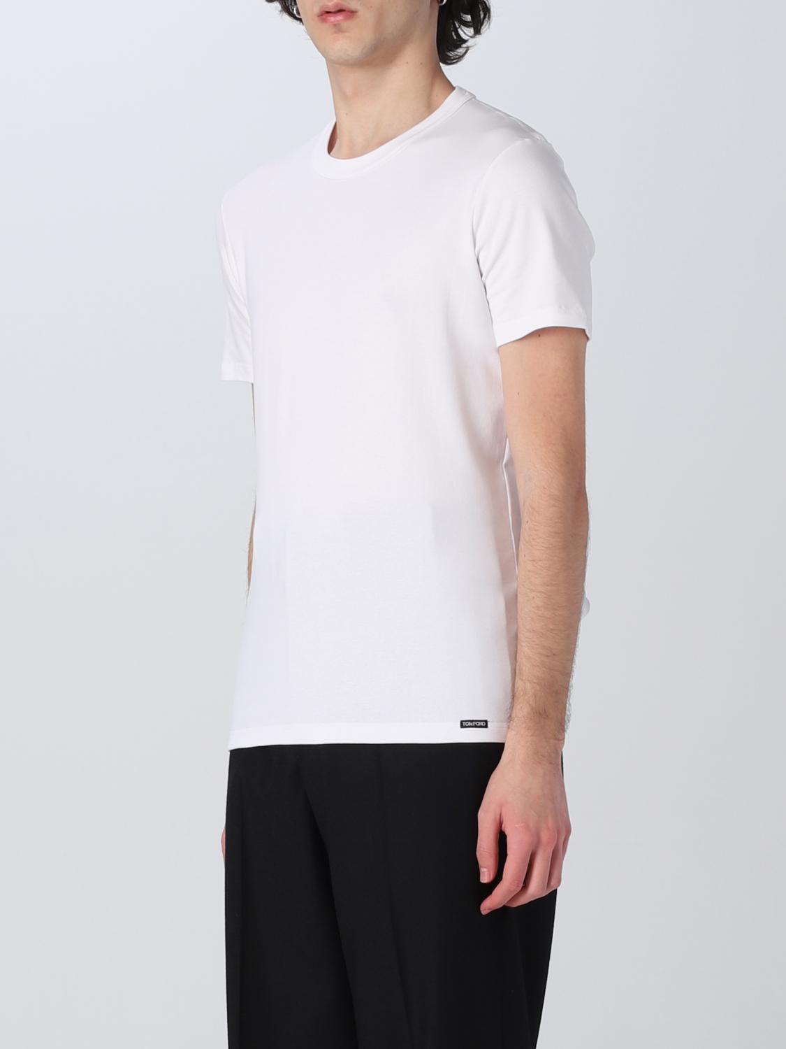 TOM FORD: t-shirt for man - White | Tom Ford t-shirt T4M081040 online on  