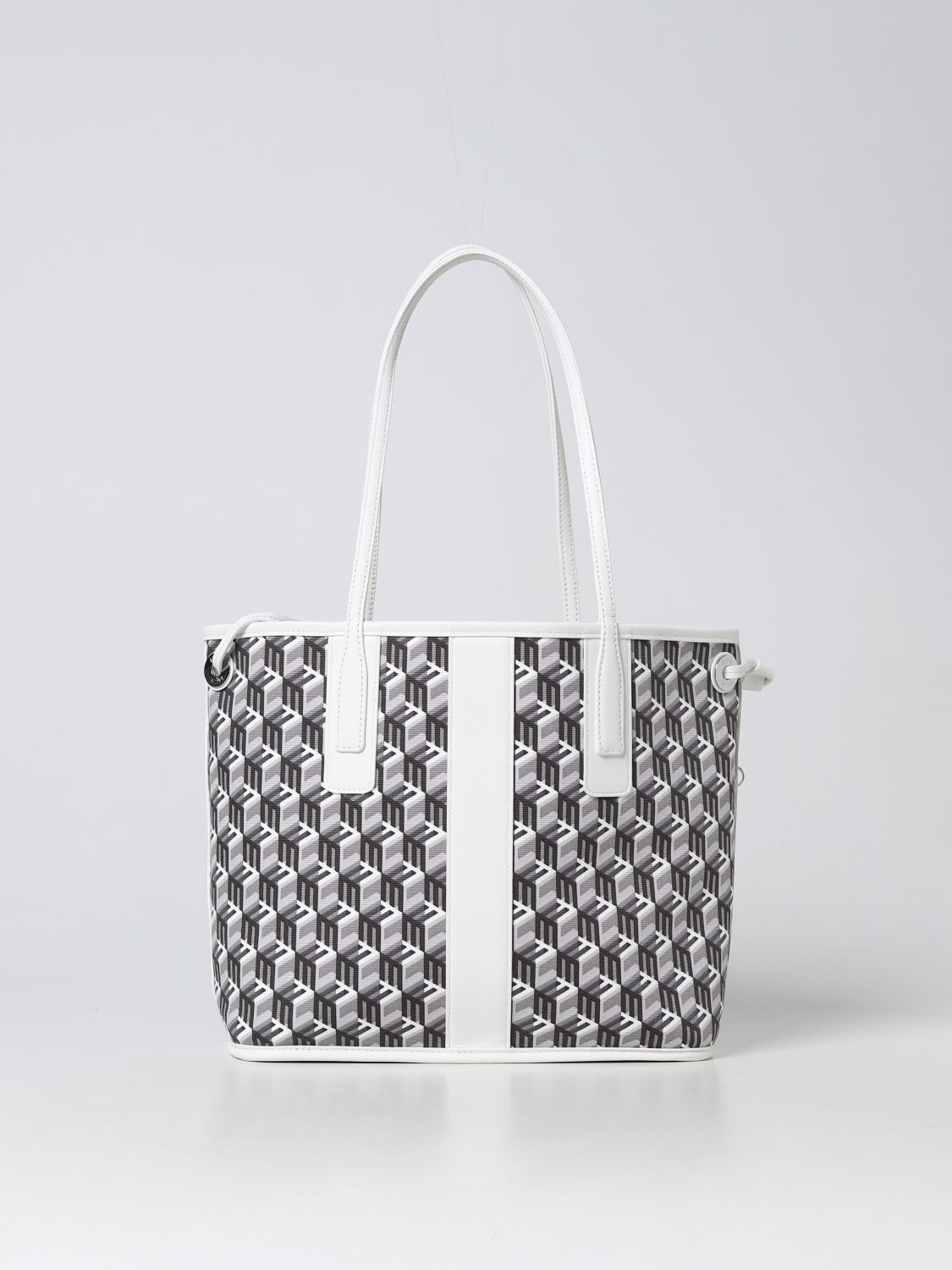 MCM: tote bags for woman - Pink  Mcm tote bags MWPDSLR02 online at