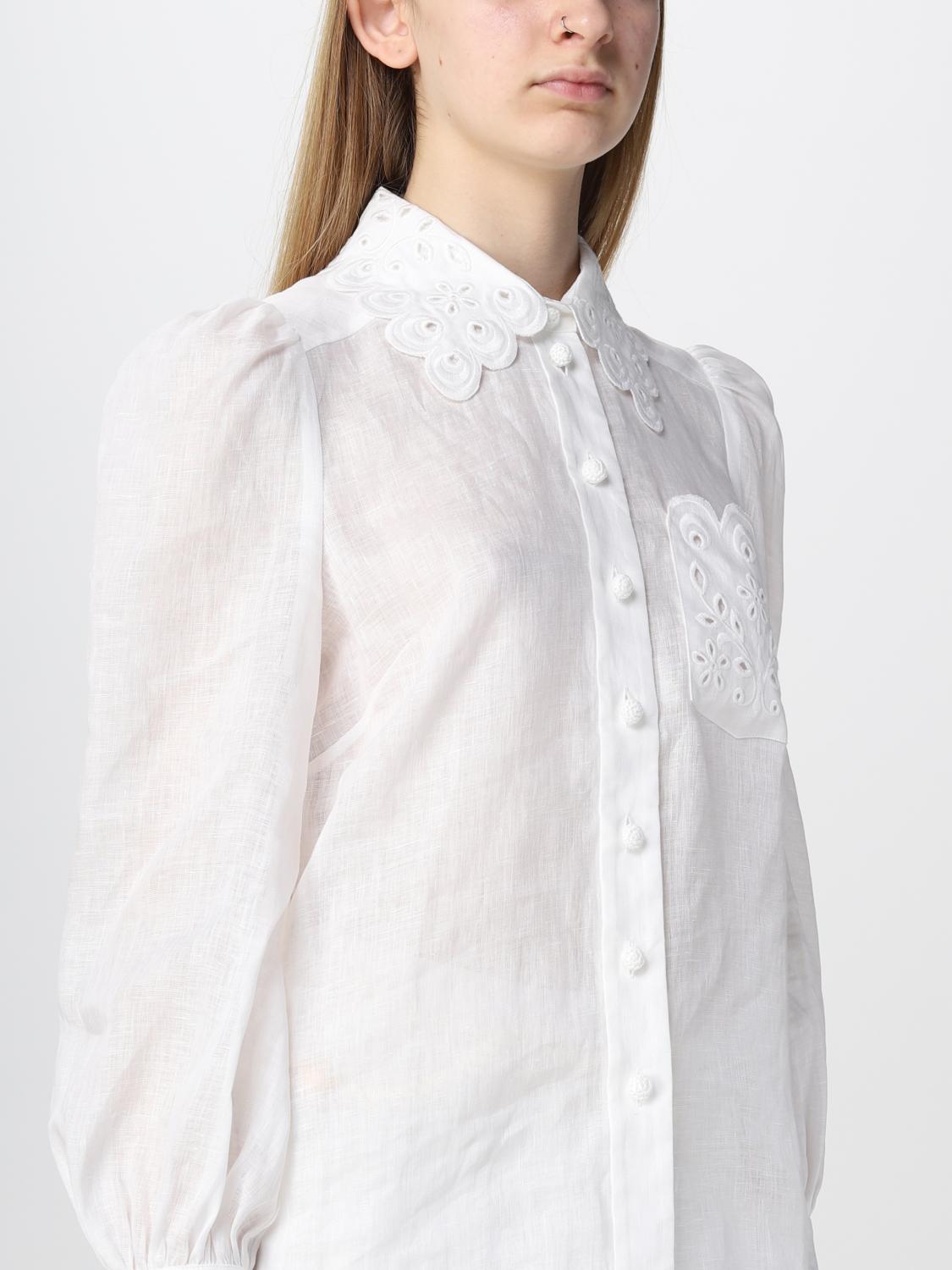 Camicia Zimmermann: Camicia Zimmermann donna bianco 5