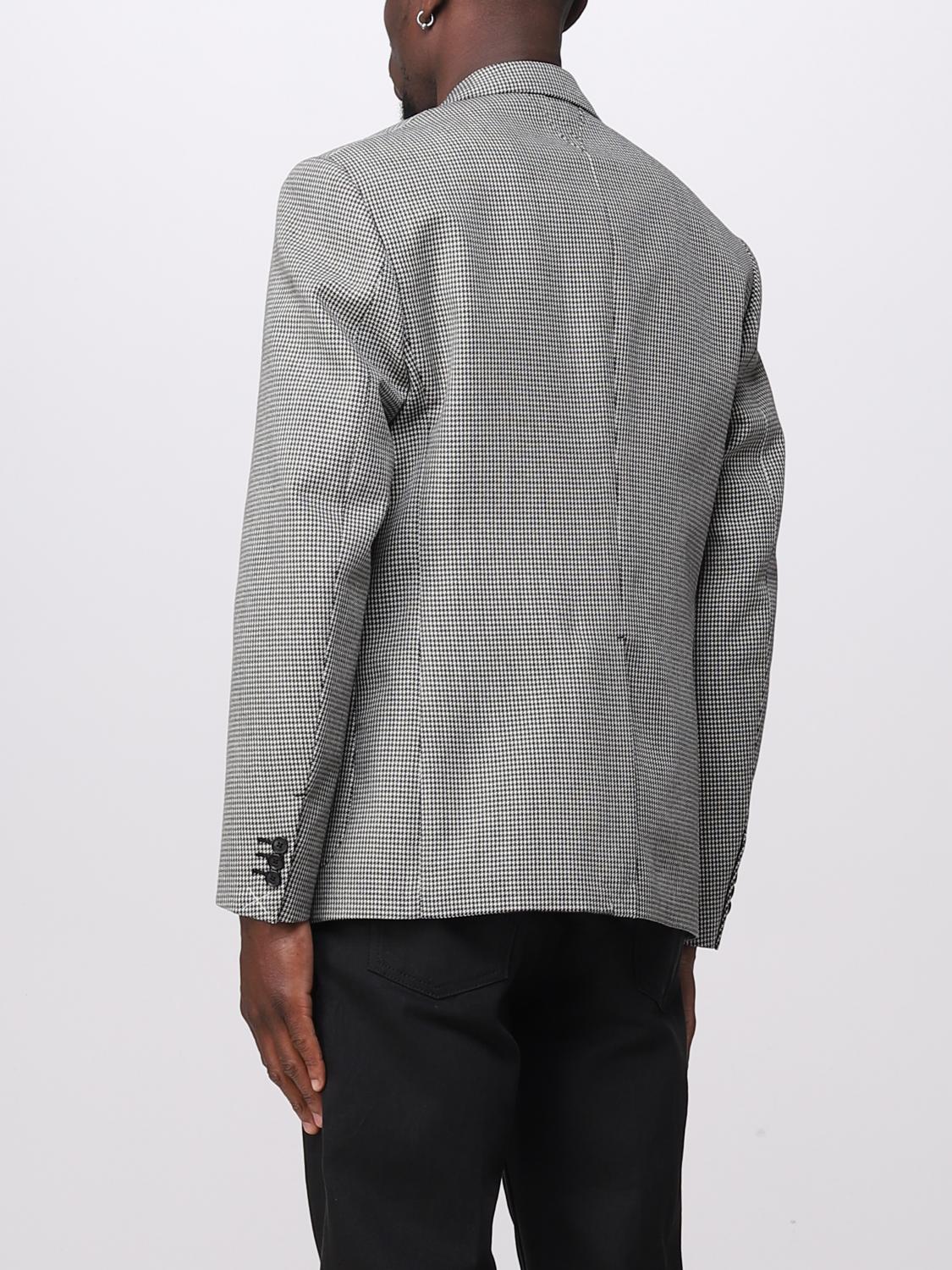 Veste Versace: Veste Versace homme gris 2