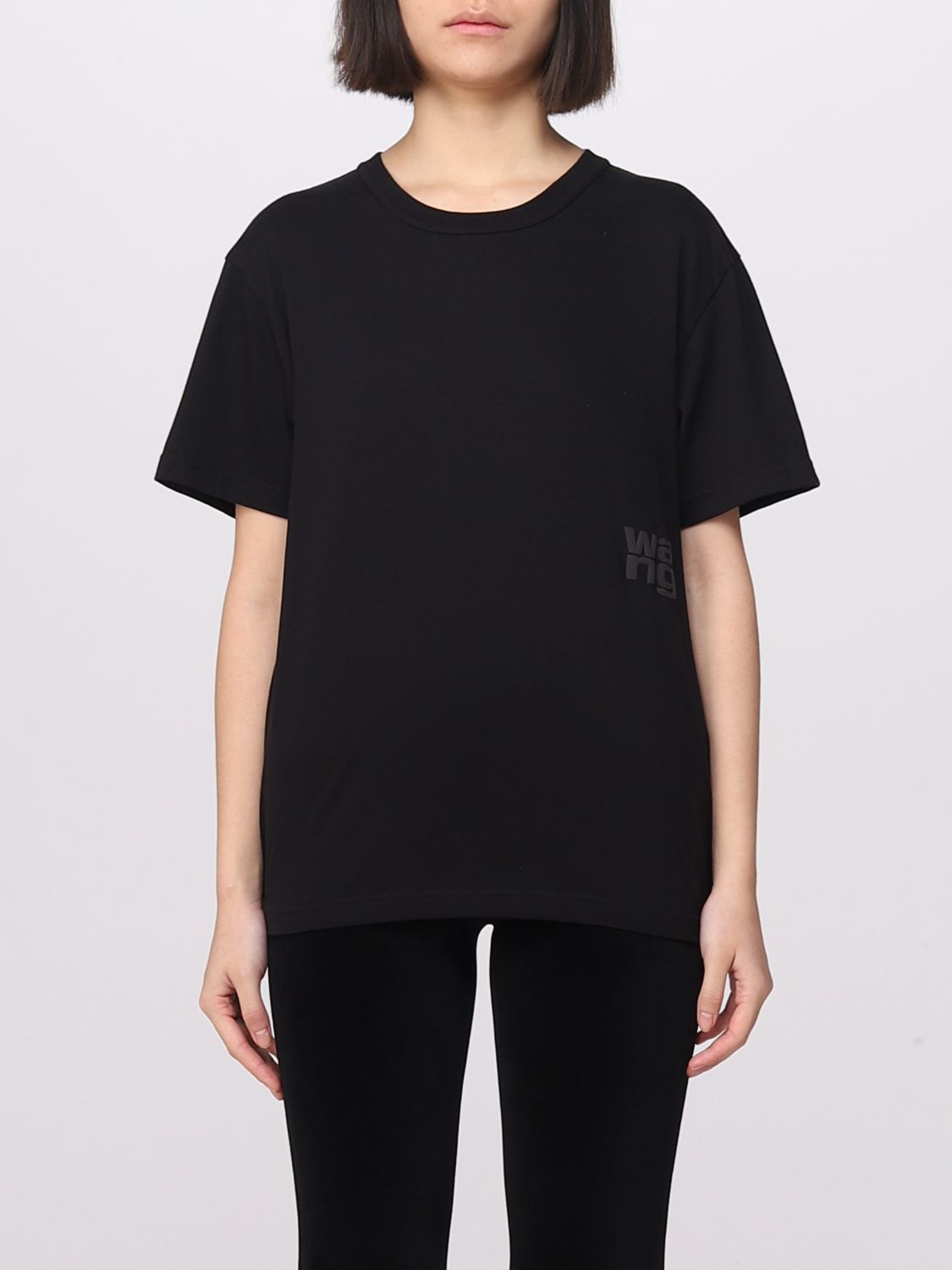 Shop Alexander Wang T-shirt Woman  In Black