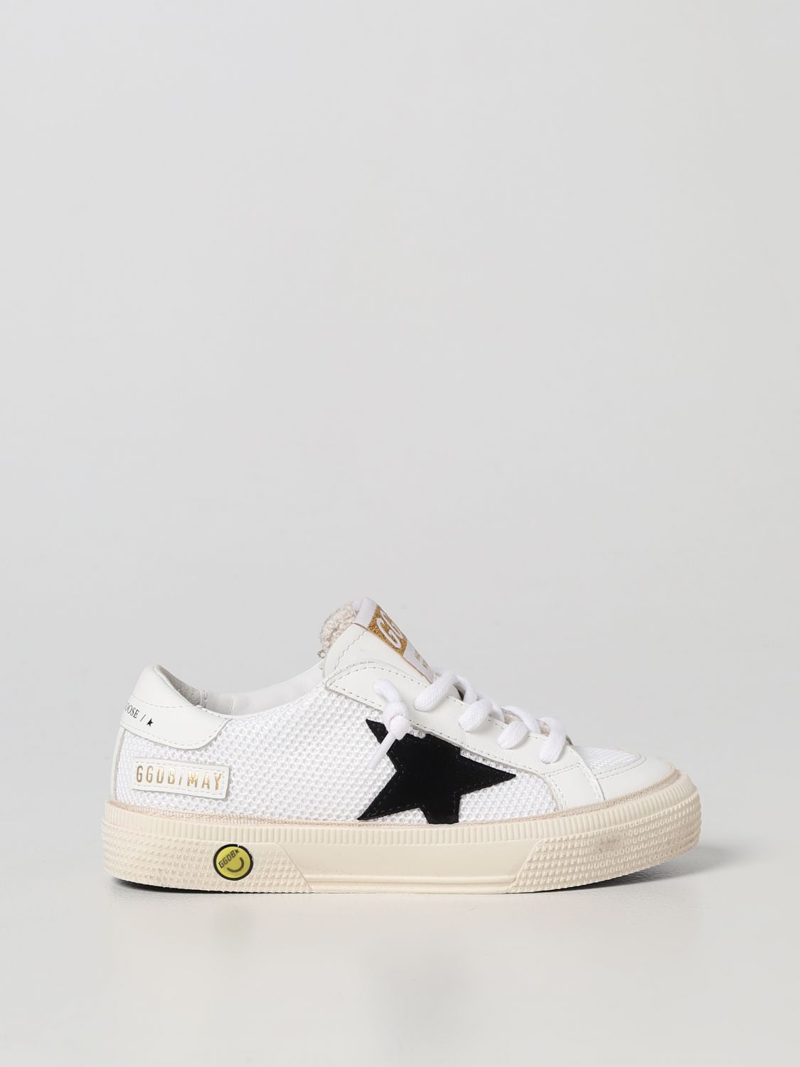 Sneakers May Golden Goose in pelle e tessuto