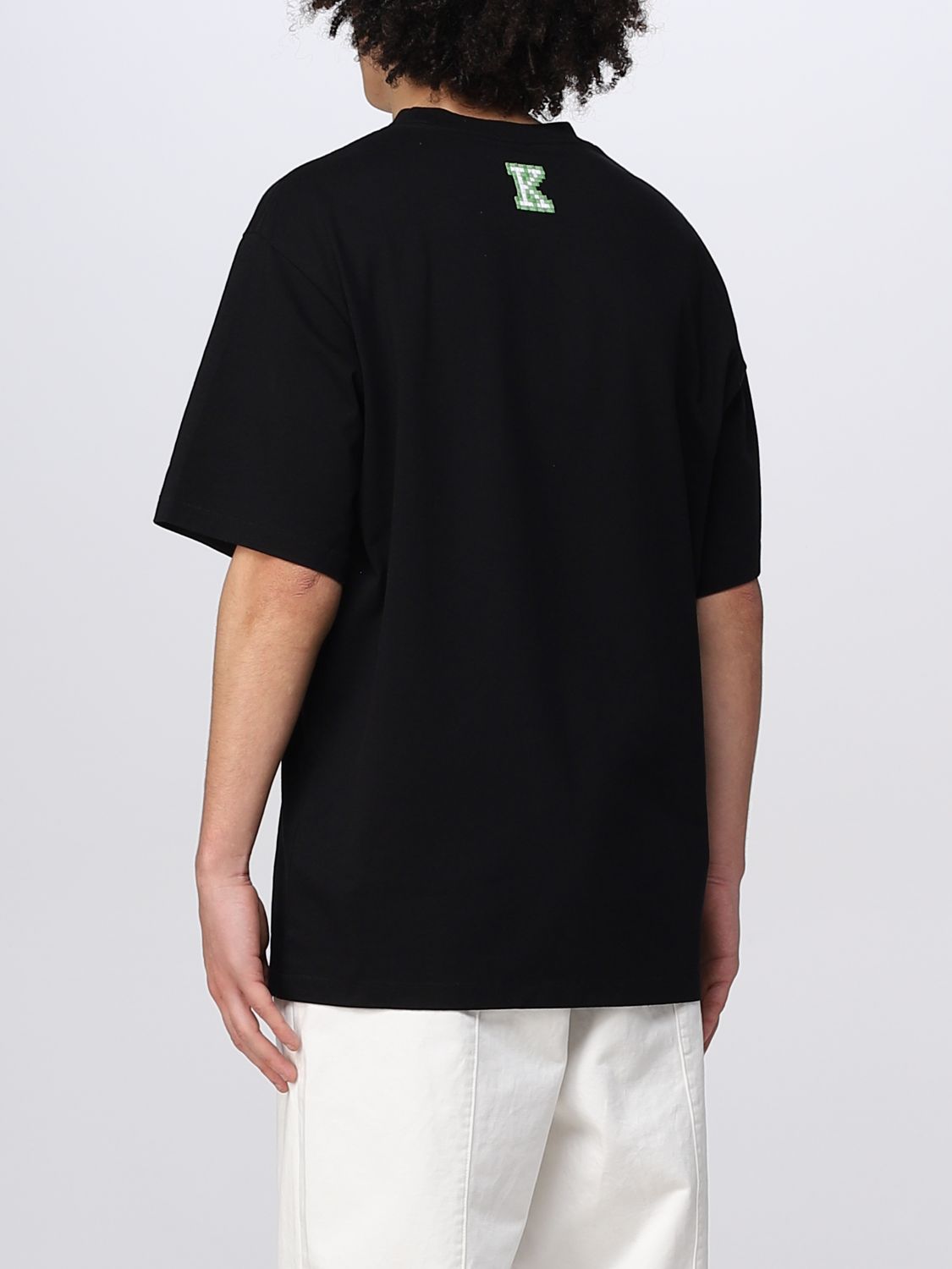 T-shirt Kenzo: T-shirt Tiger Pixel Kenzo in cotone nero 3