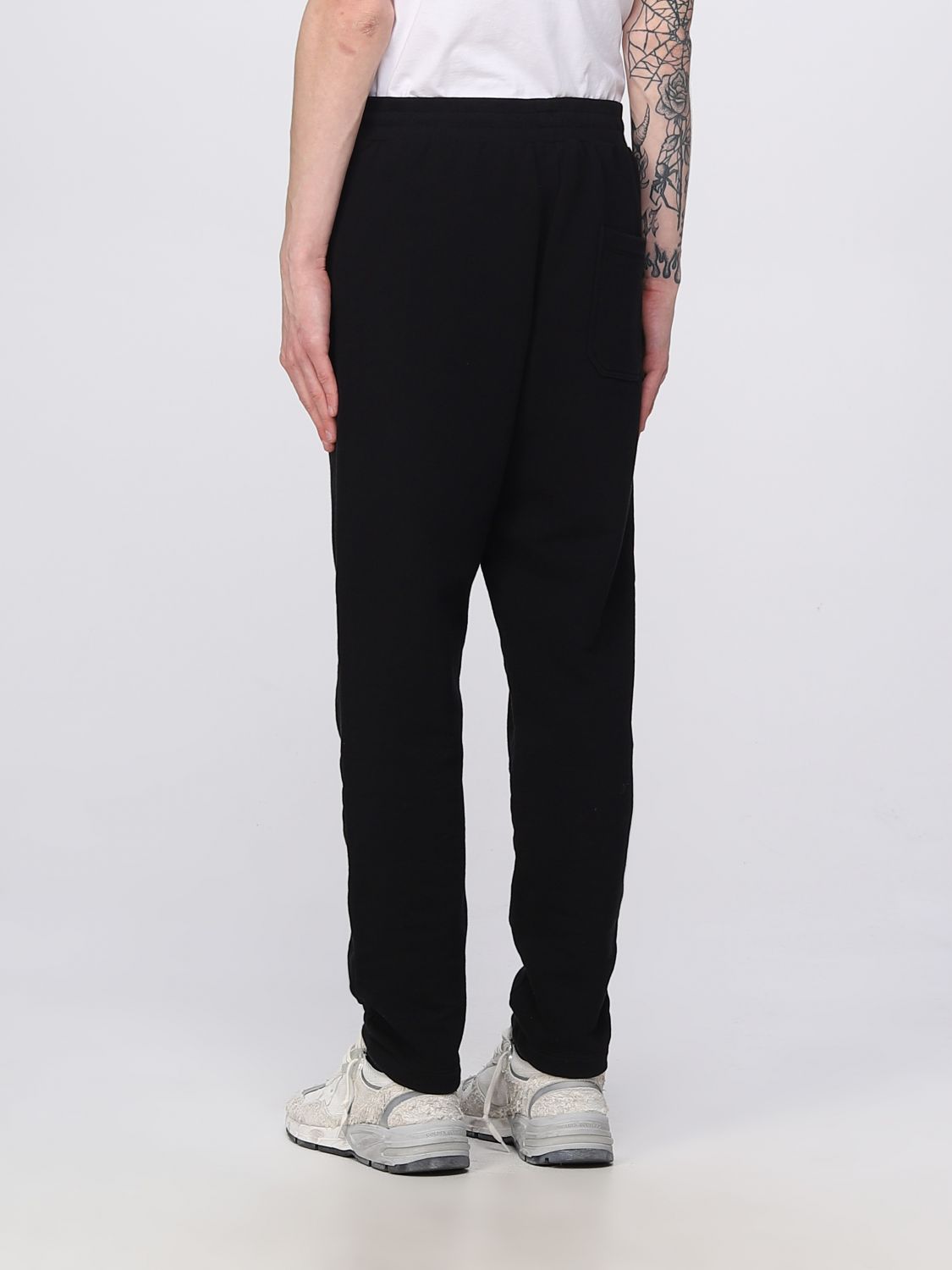 GOLDEN GOOSE: pants for man - Black | Golden Goose pants ...