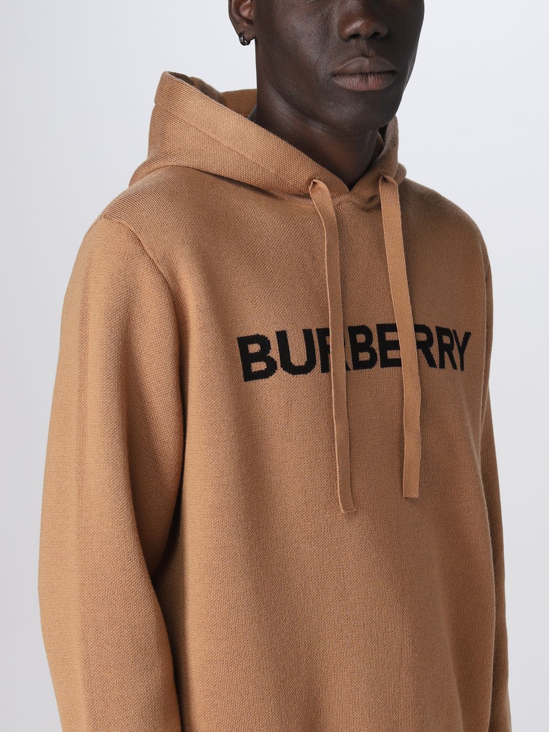 Zogenaamd voordeel Beschuldigingen BURBERRY: sweatshirt for man - Camel | Burberry sweatshirt 8063657 online  on GIGLIO.COM