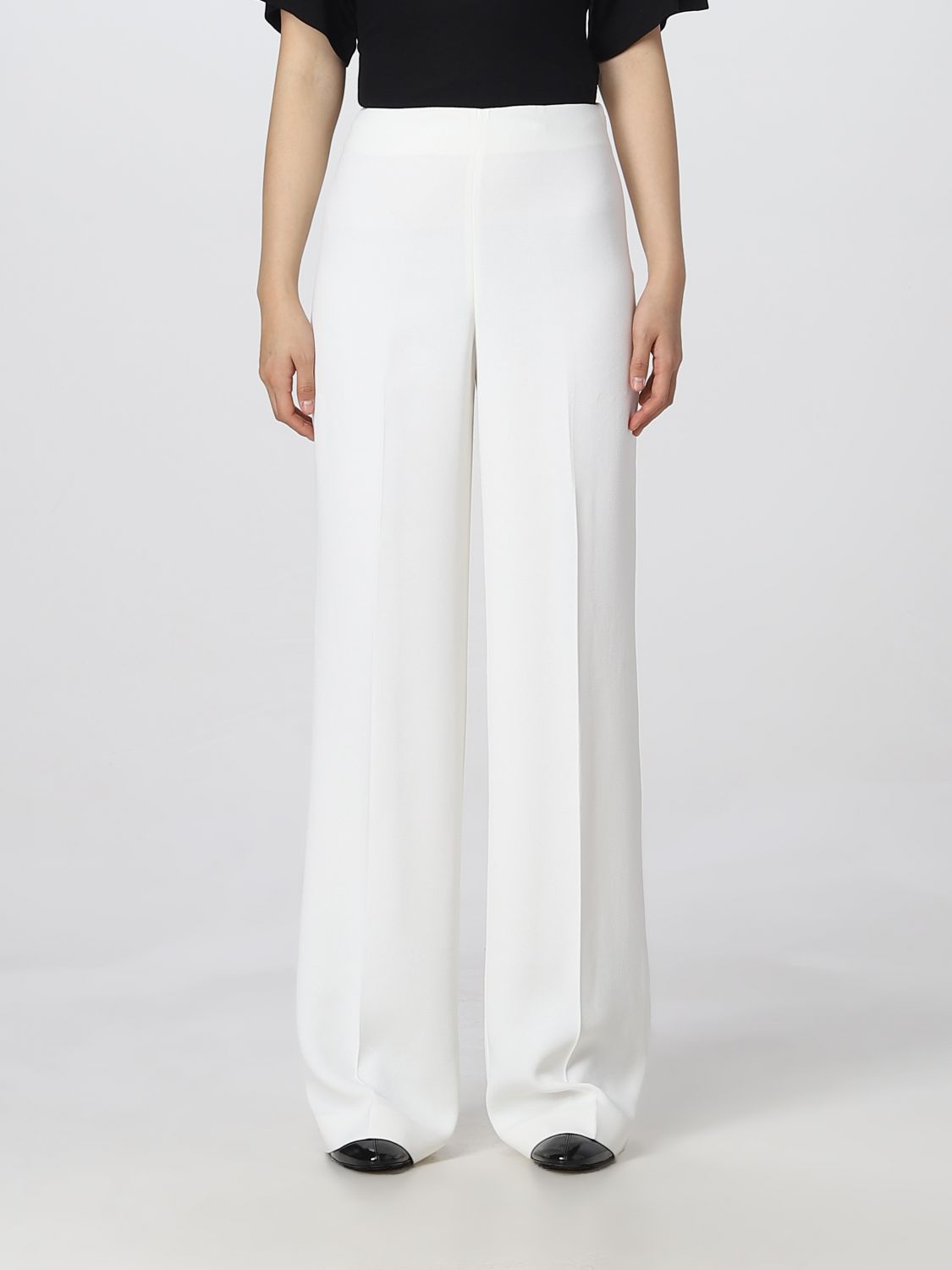 STELLA MCCARTNEY: pants for woman - Cream | Stella Mccartney pants ...