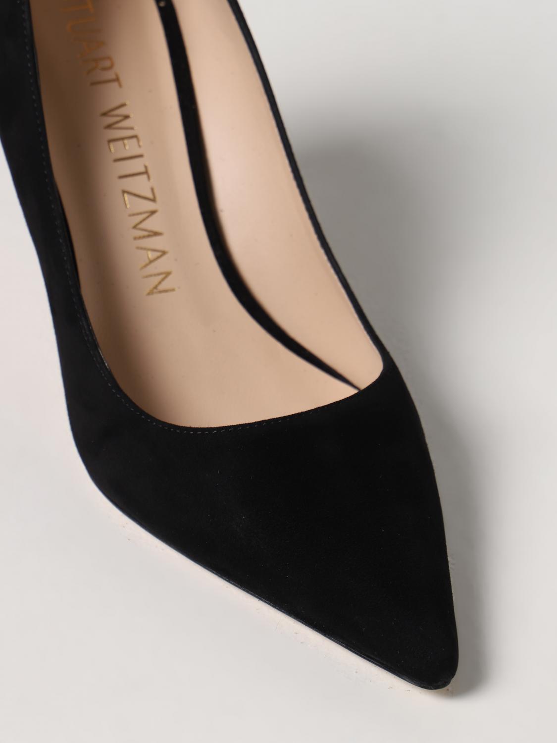 Décolleté Stuart Weitzman: Décolleté Stuart Weitzman in camoscio nero 4