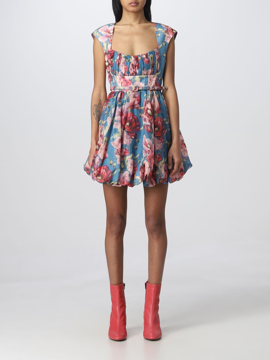 Zimmermann Dress Woman Color Multicolor | ModeSens