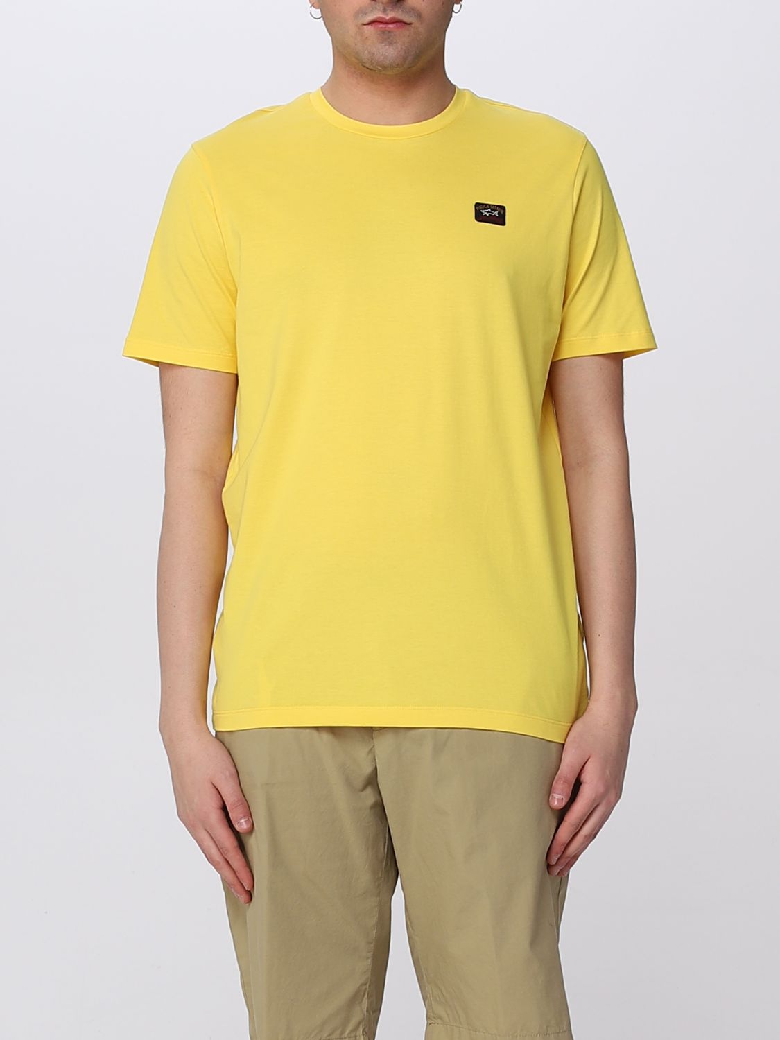 Paul & Shark T-shirt  Men Color Yellow