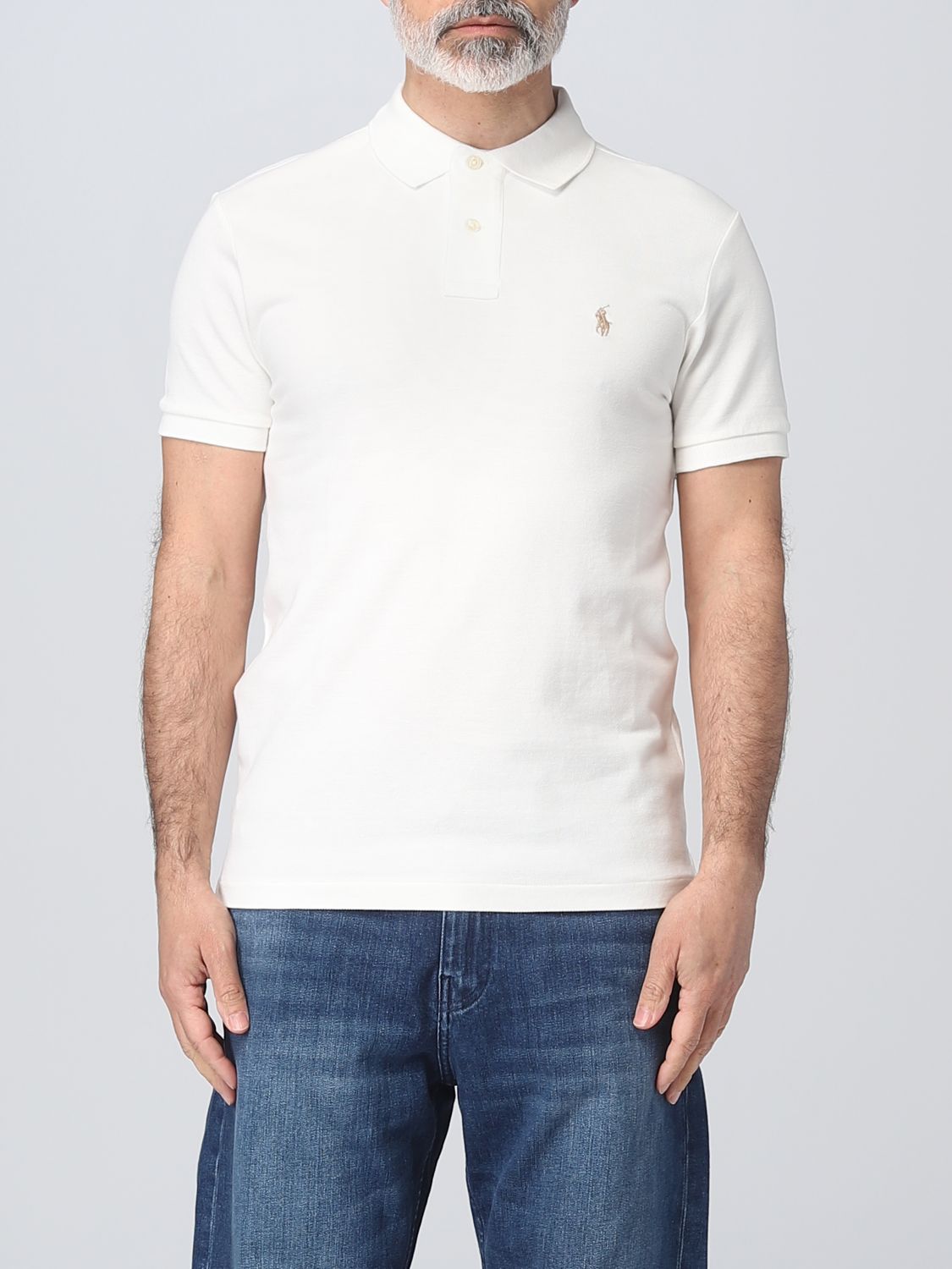 Polo Ralph Lauren Polo Shirt  Men Color White