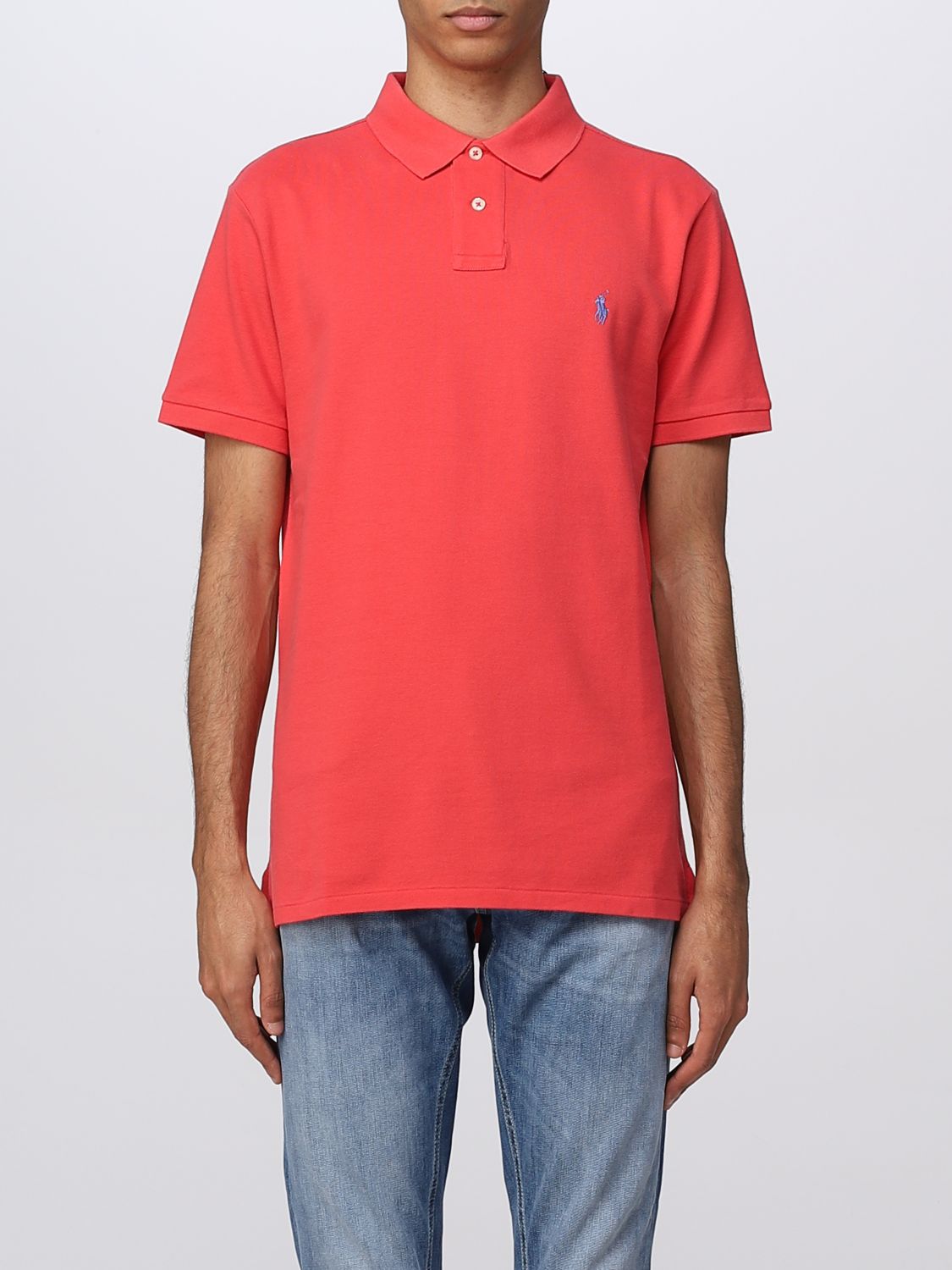 Polo Ralph Lauren Polo衫  男士 颜色 红色 In Red