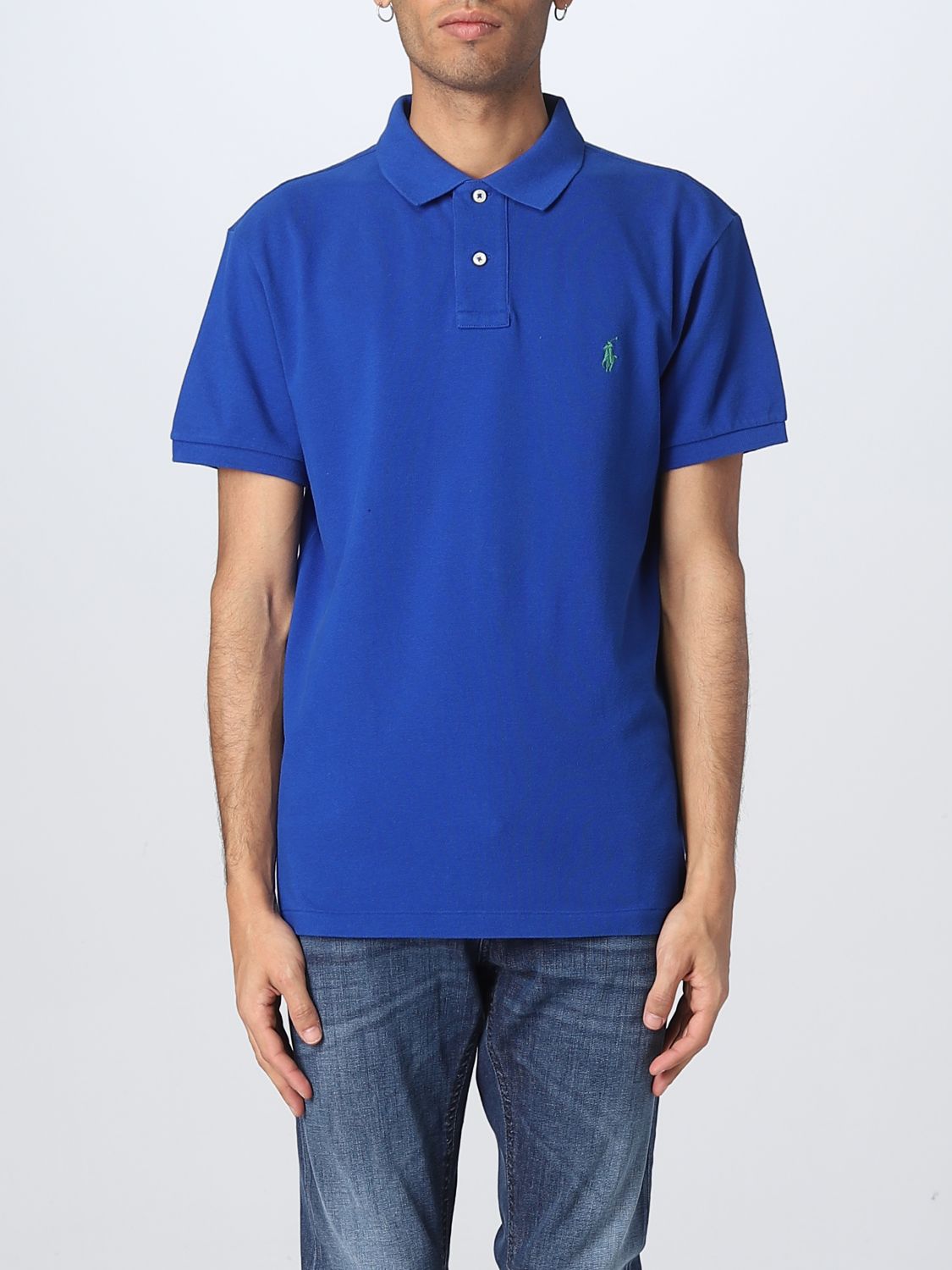 Polo Ralph Lauren Polo Shirt  Men Color Blue 1