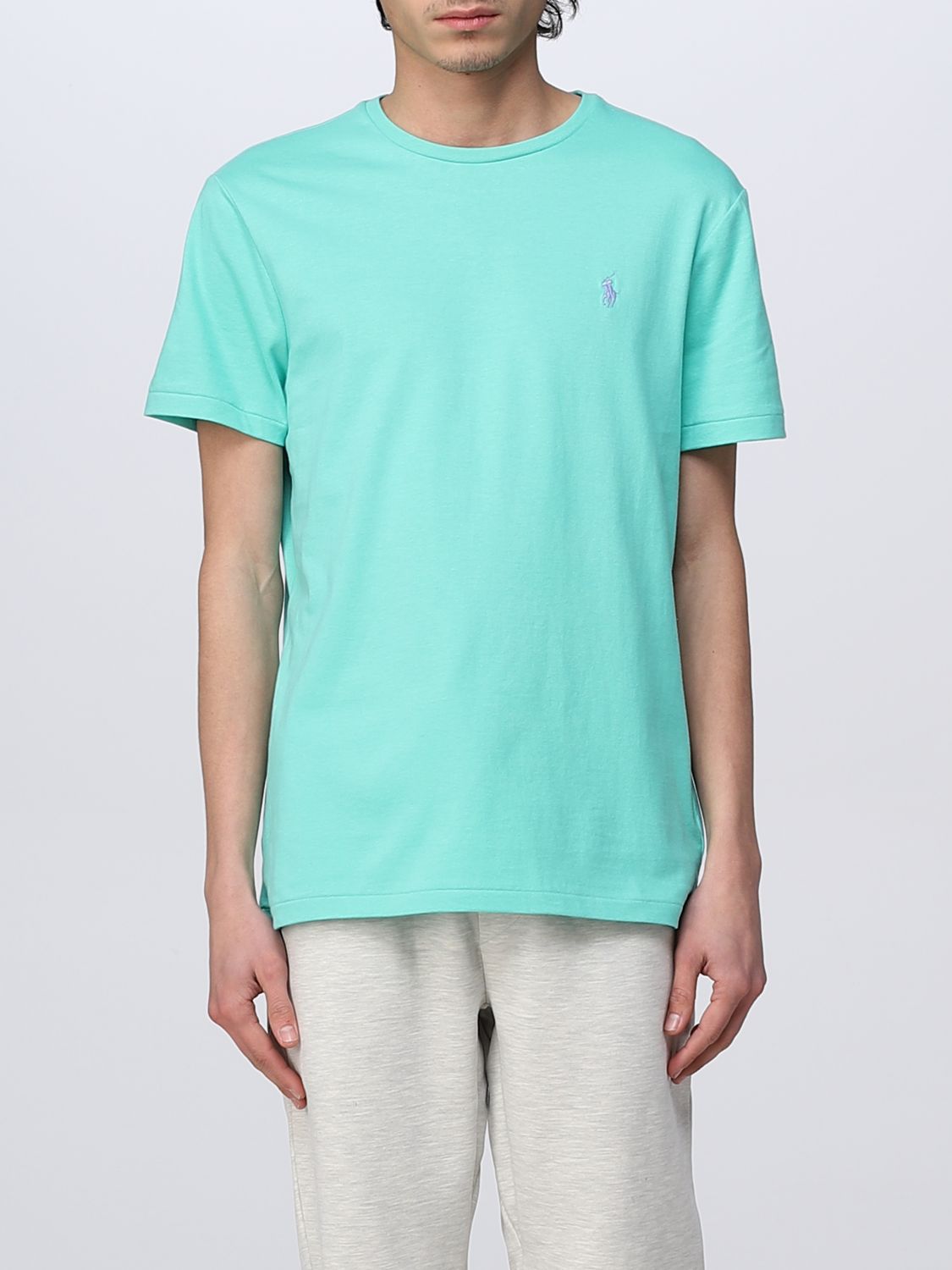 Polo Ralph Lauren T-shirt  Men Color Apple Green