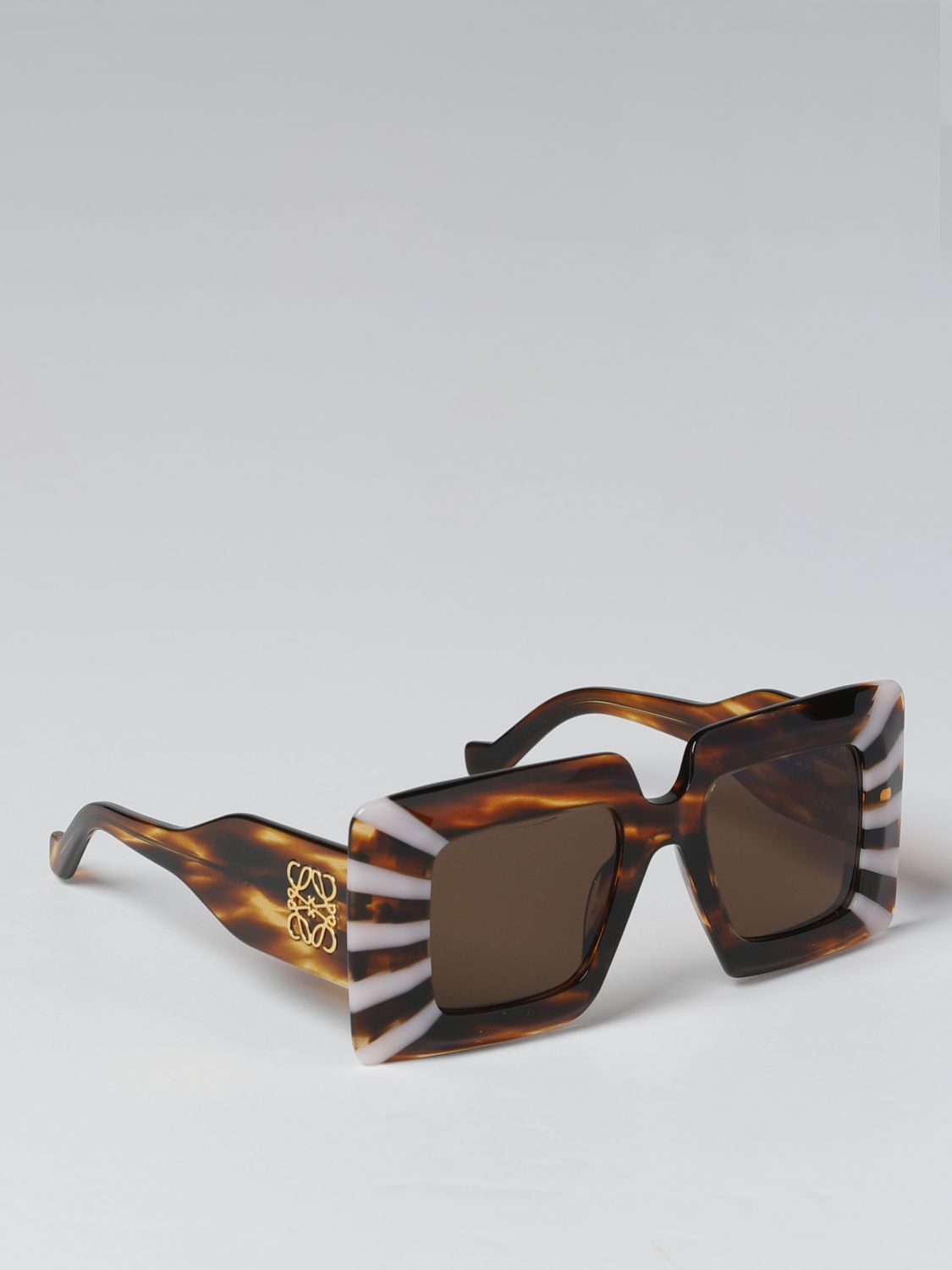 LOEWE: Gafas sol para mujer, Marrón Gafas De Sol Loewe LW40090I en línea en GIGLIO.COM