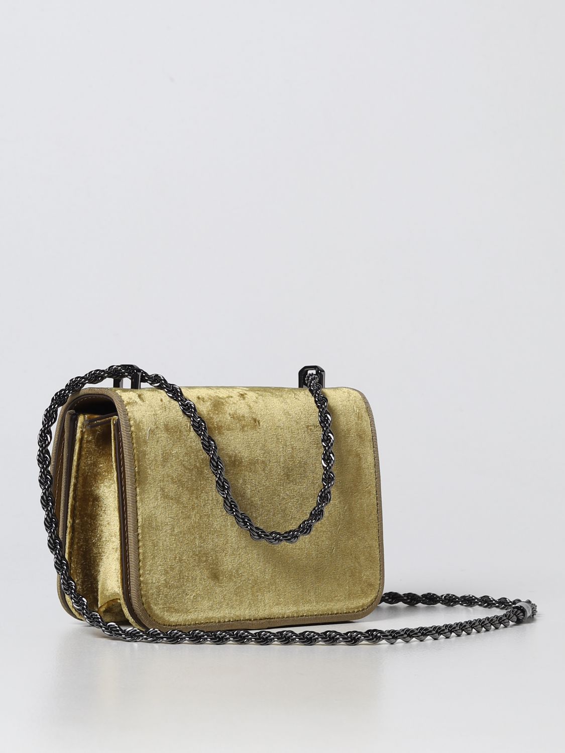 TORY BURCH: mini bag for woman - Gold | Tory Burch mini bag 147880 online  on 