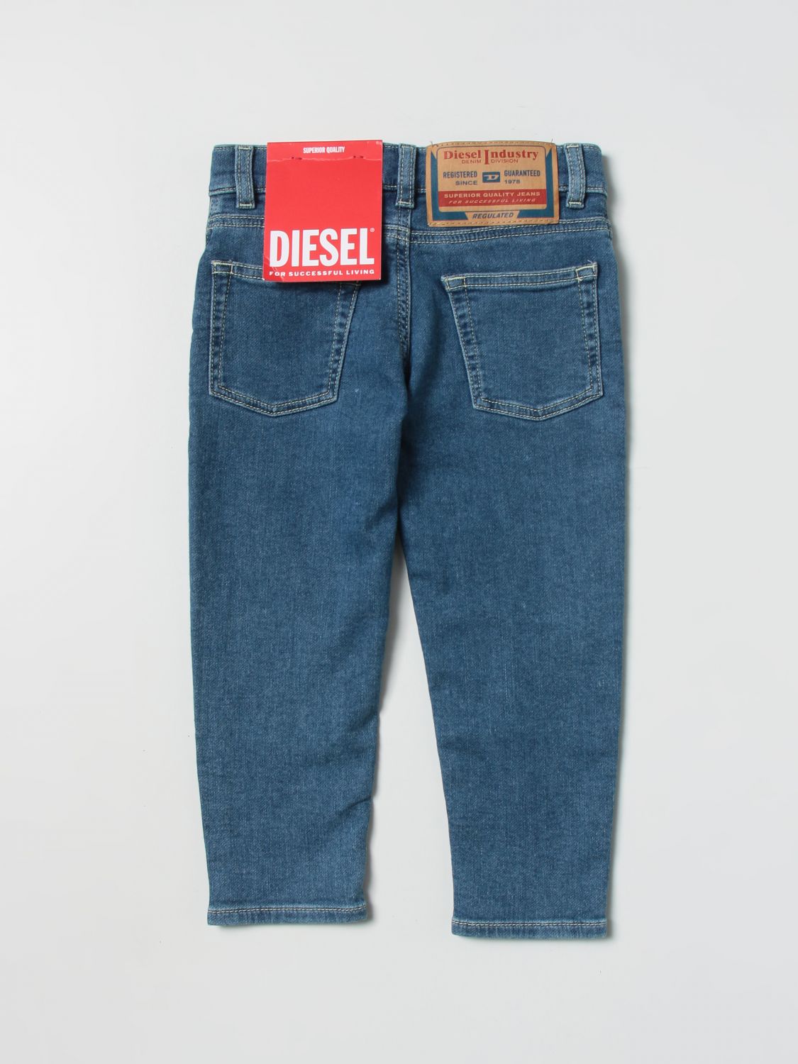 DIESEL: for boys - Blue Diesel jeans J00994KXBHM online on GIGLIO.COM