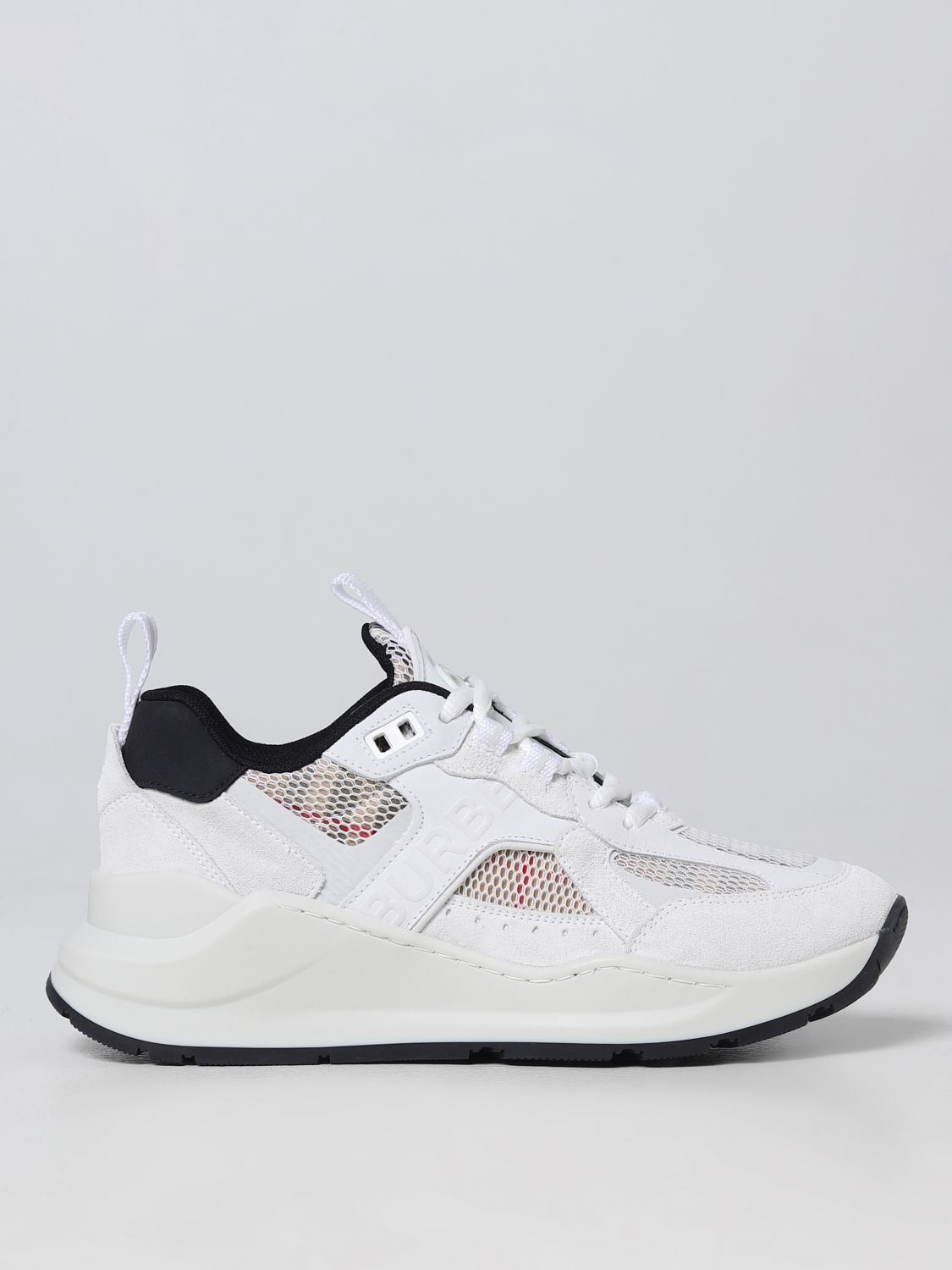 BURBERRY: sneakers for woman - White | Burberry sneakers 8063470 online on  