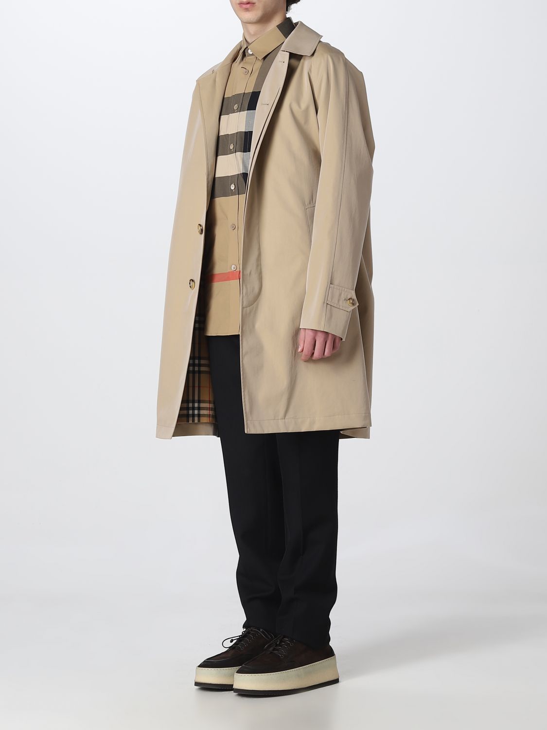 BURBERRY: jacket for man - Brown | Burberry jacket 8065464 online on  