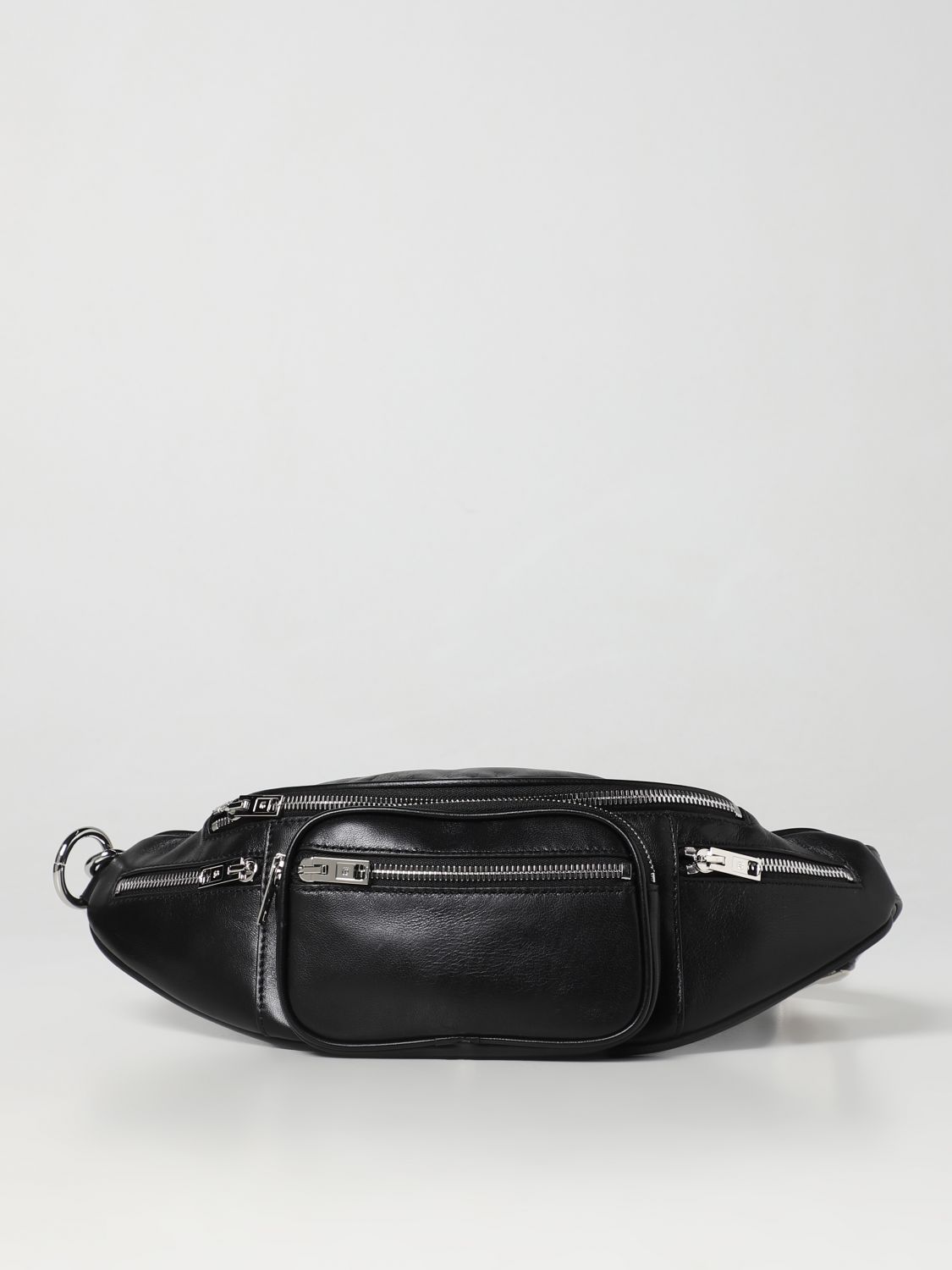 ALEXANDER WANG: belt bag for women - Black | Alexander Wang belt bag ...