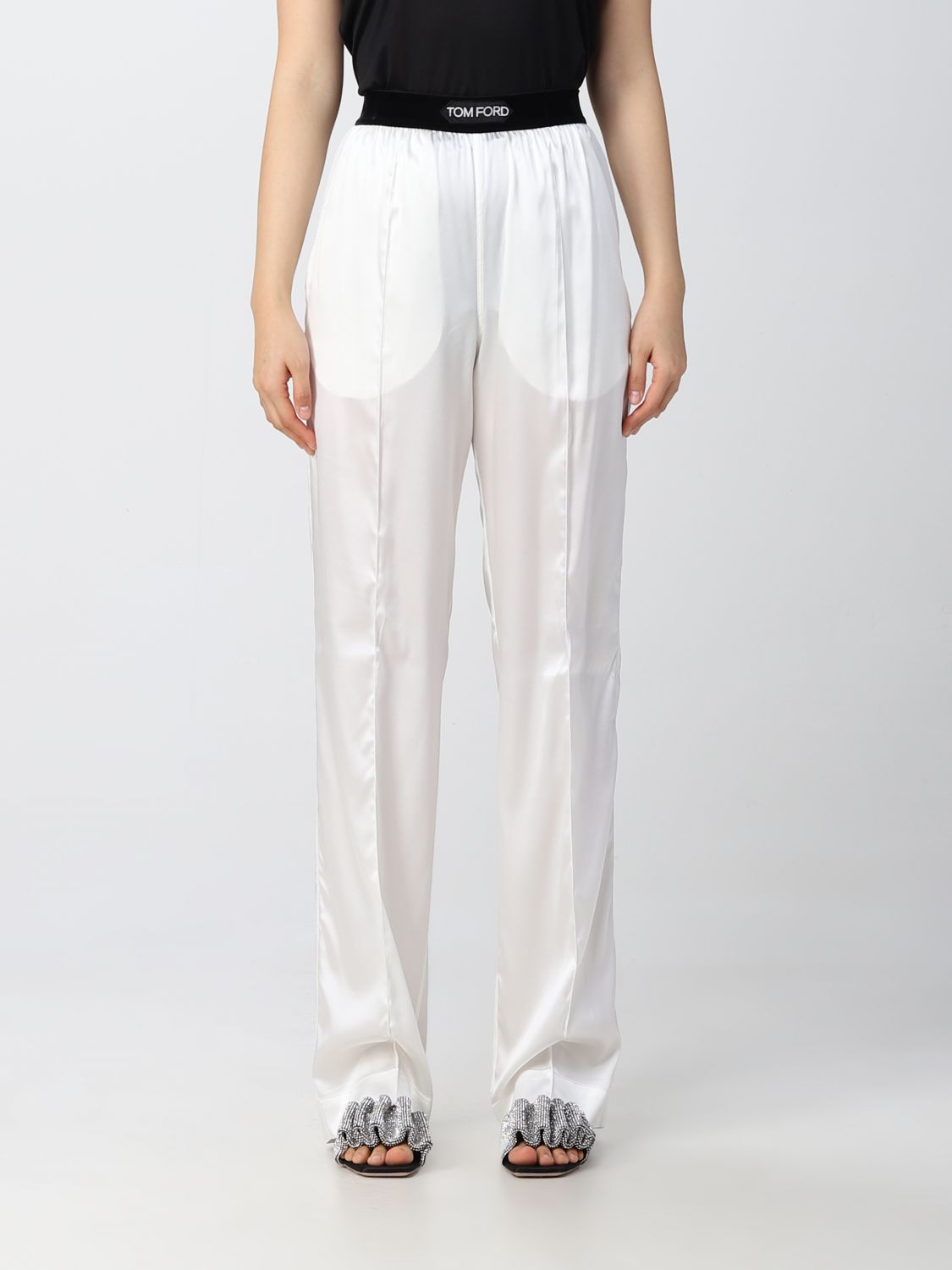 Tom Ford Pants  Woman Color White