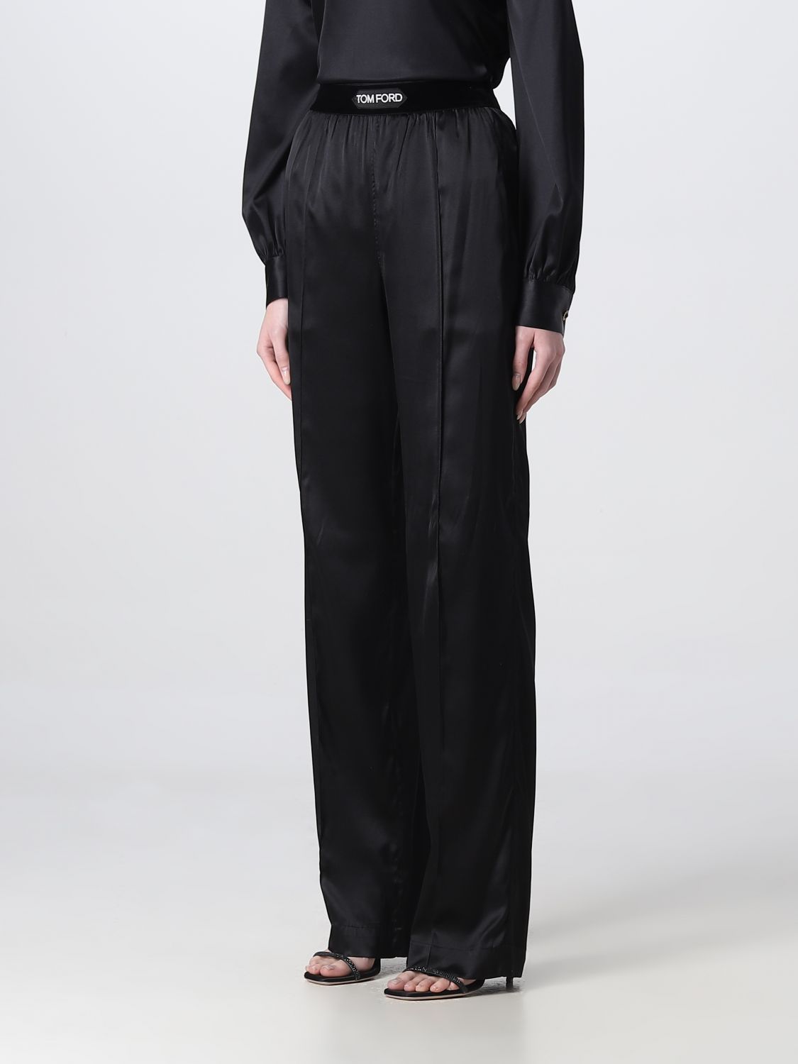 TOM FORD: pants for woman - Black | Tom Ford pants PAW397FAX881 online ...