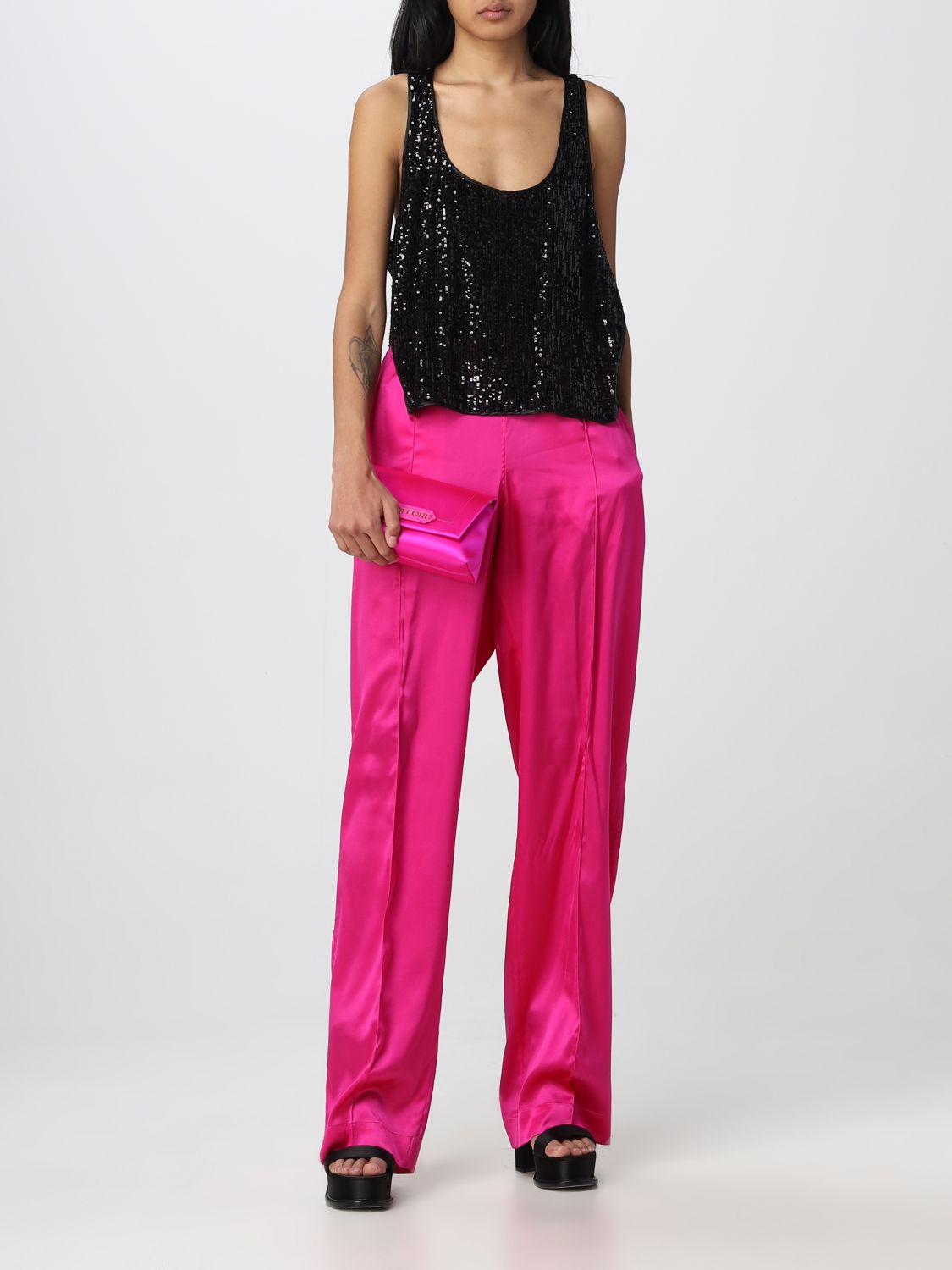 TOM FORD: pants for woman - Pink | Tom Ford pants PAW397FAX881 online on  