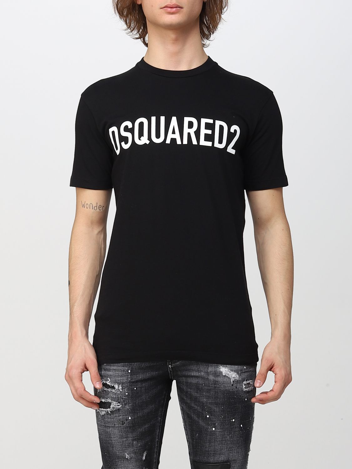 Dsquared2 T-shirt  Men Color Black