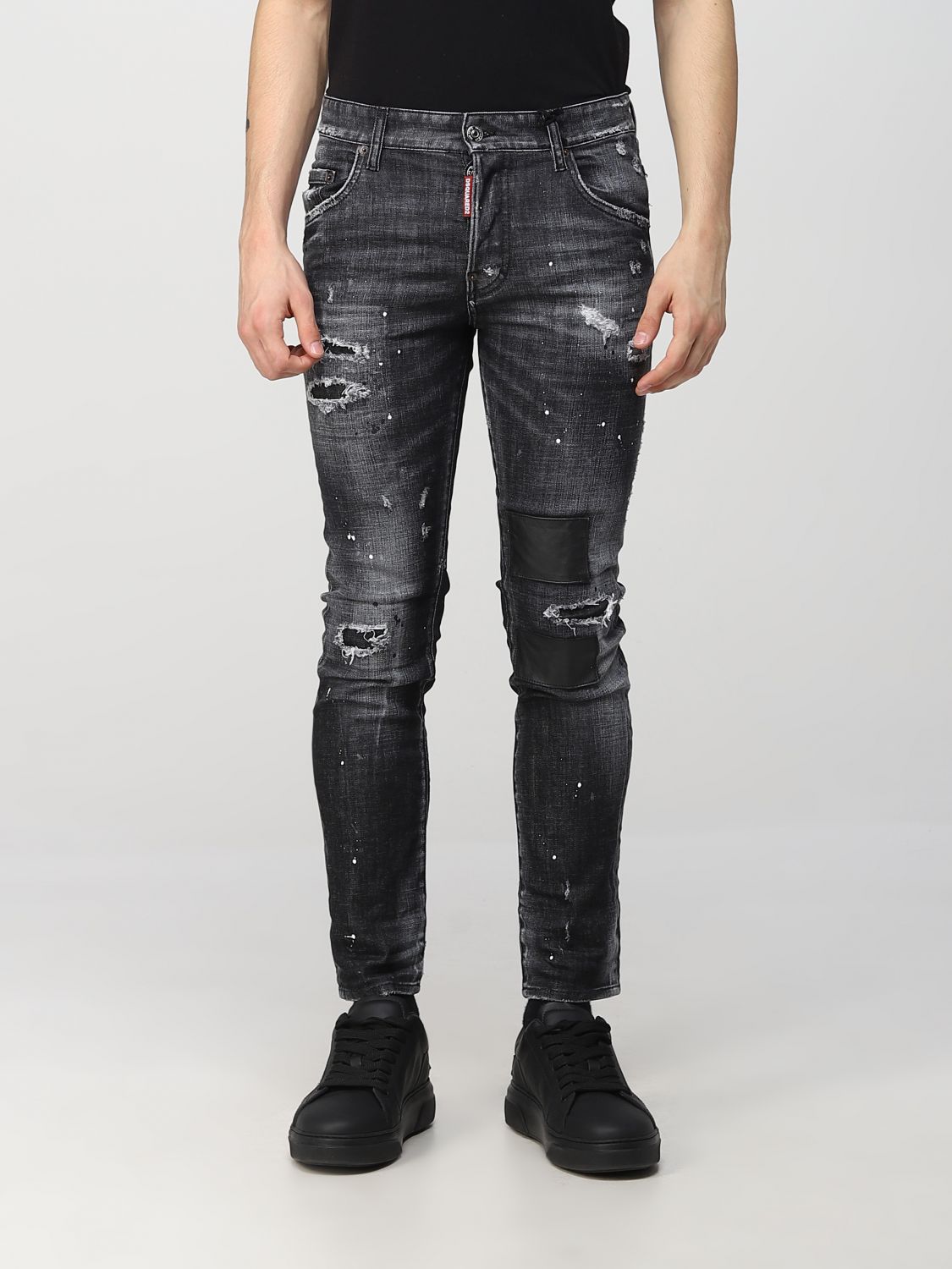 Jeans Dsquared2: Jeans Dsquared2 in denim nero 1