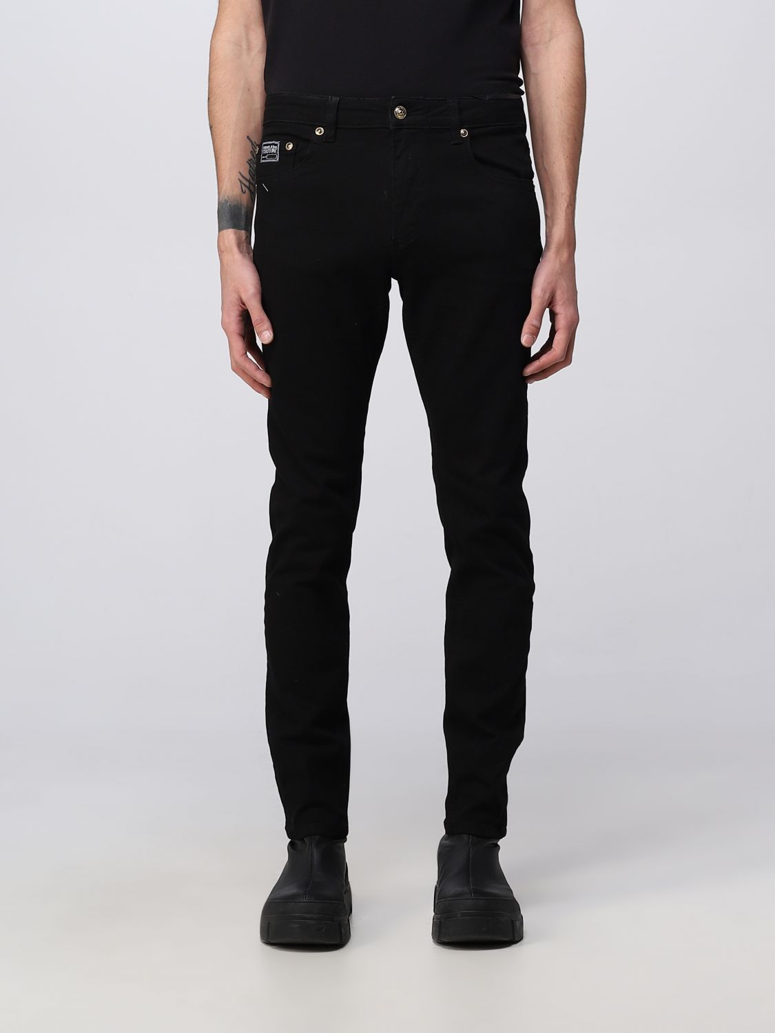 Versace Jeans Couture Pants Men Color Black | ModeSens
