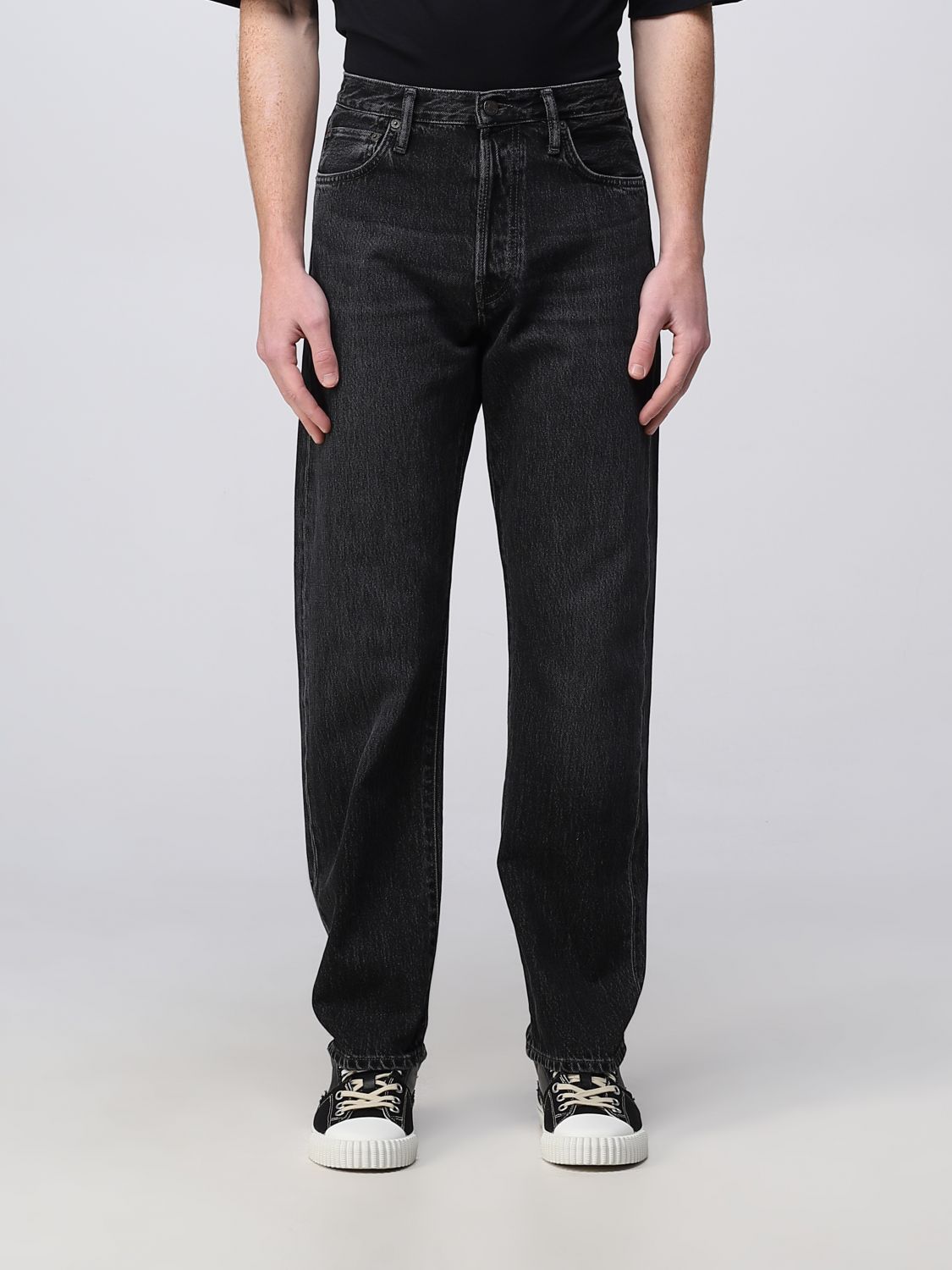 viel hobby lavendel ACNE STUDIOS: jeans for man - Black | Acne Studios jeans B00271 online on  GIGLIO.COM