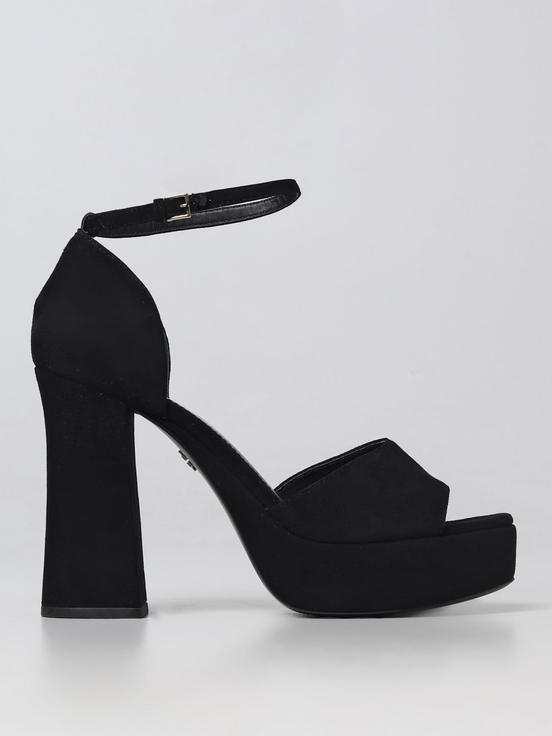 TORY BURCH: heeled sandals for woman - Black | Tory Burch heeled sandals  145297 online on 